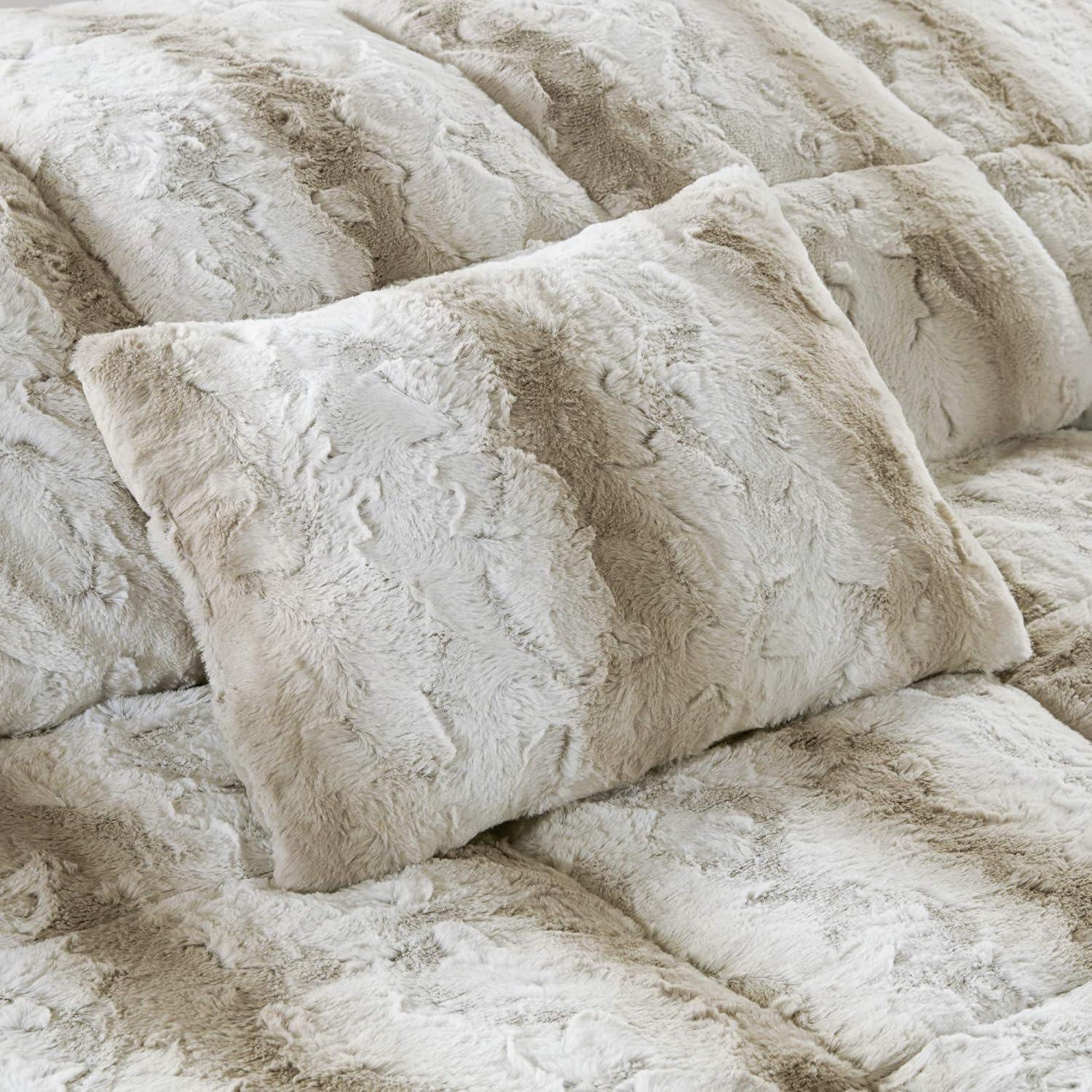 Zuri Faux Fur Comforter Set