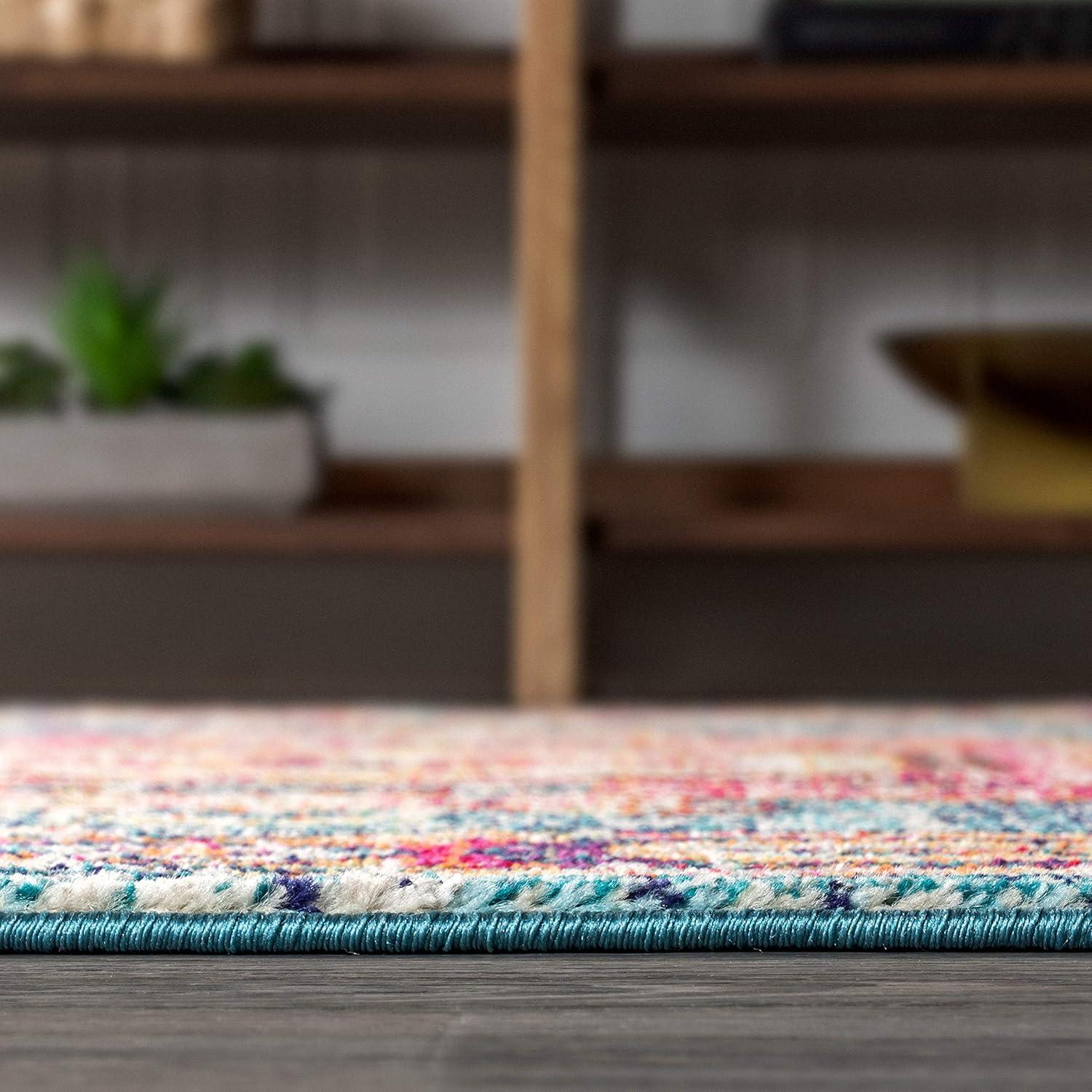 Bohemian FLAIR Boho Vintage Medallion Area Rug - JONATHAN Y