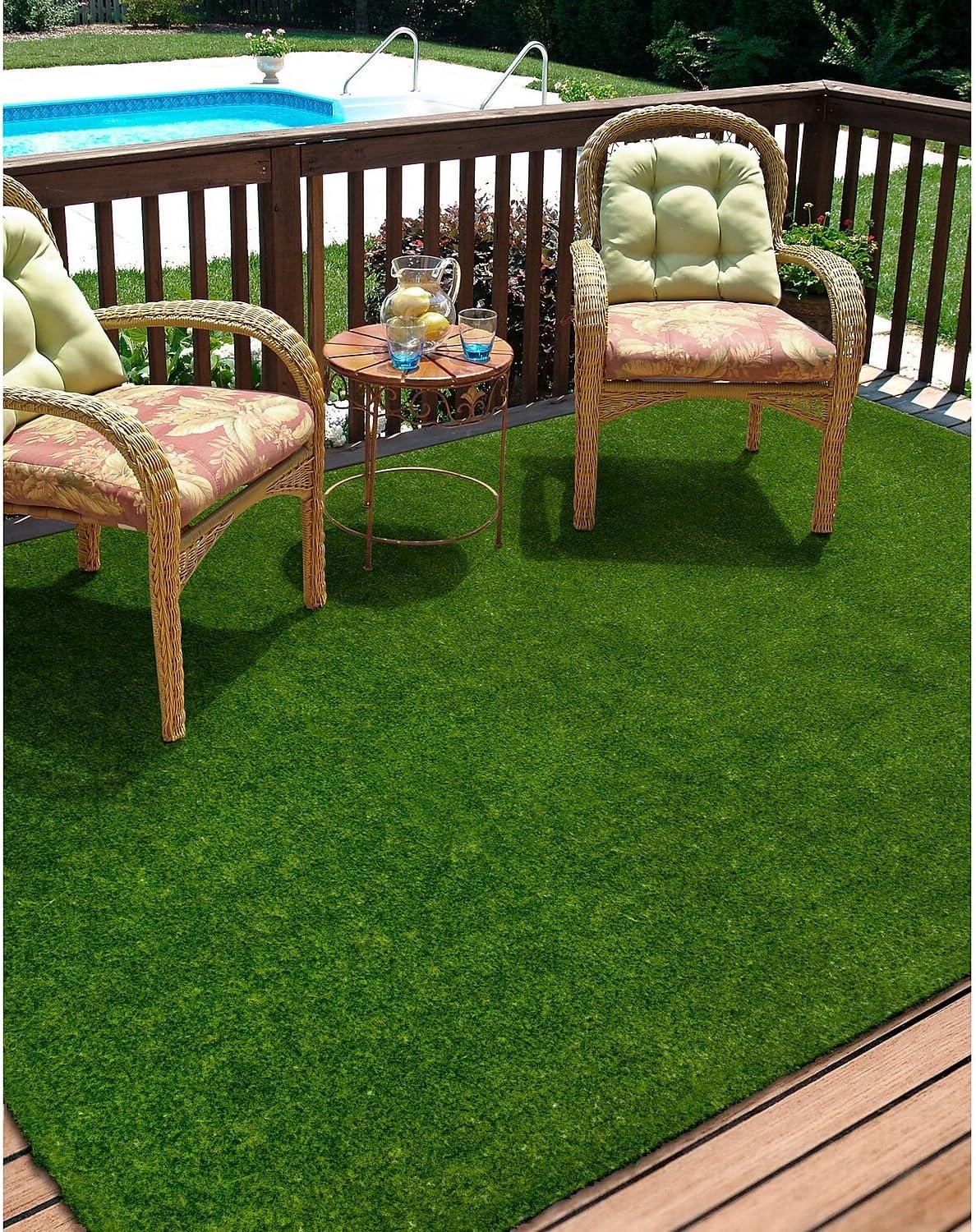 Joy Carpets Joy Carpets Greenspace Indoor/Outdoor Area Rug
