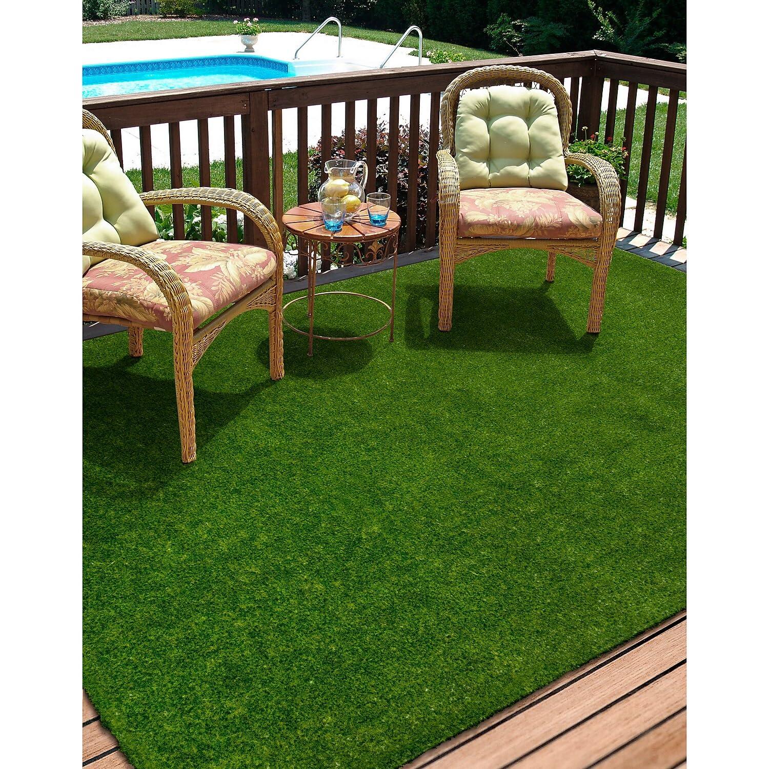 Joy Carpets Joy Carpets Greenspace Indoor/Outdoor Area Rug
