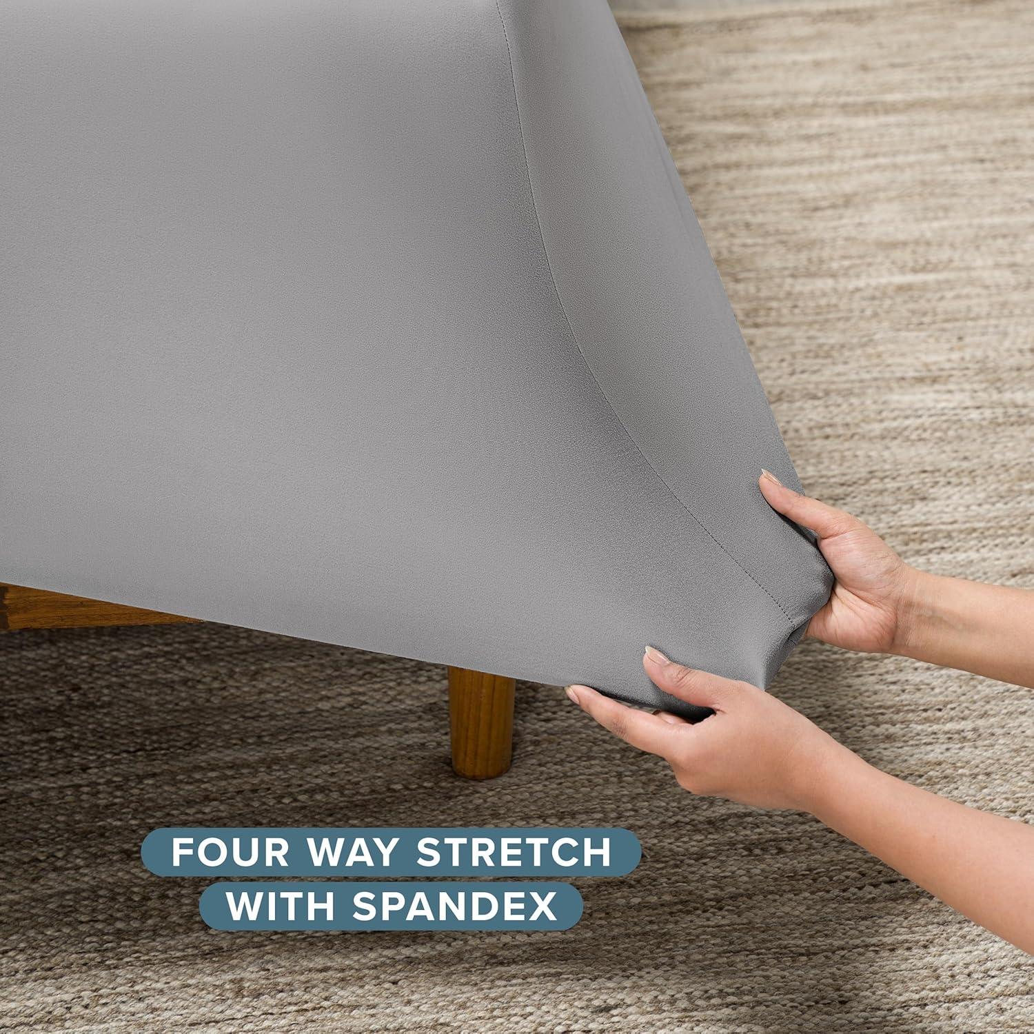 Bare Home Microfiber Stretch Sheet Set