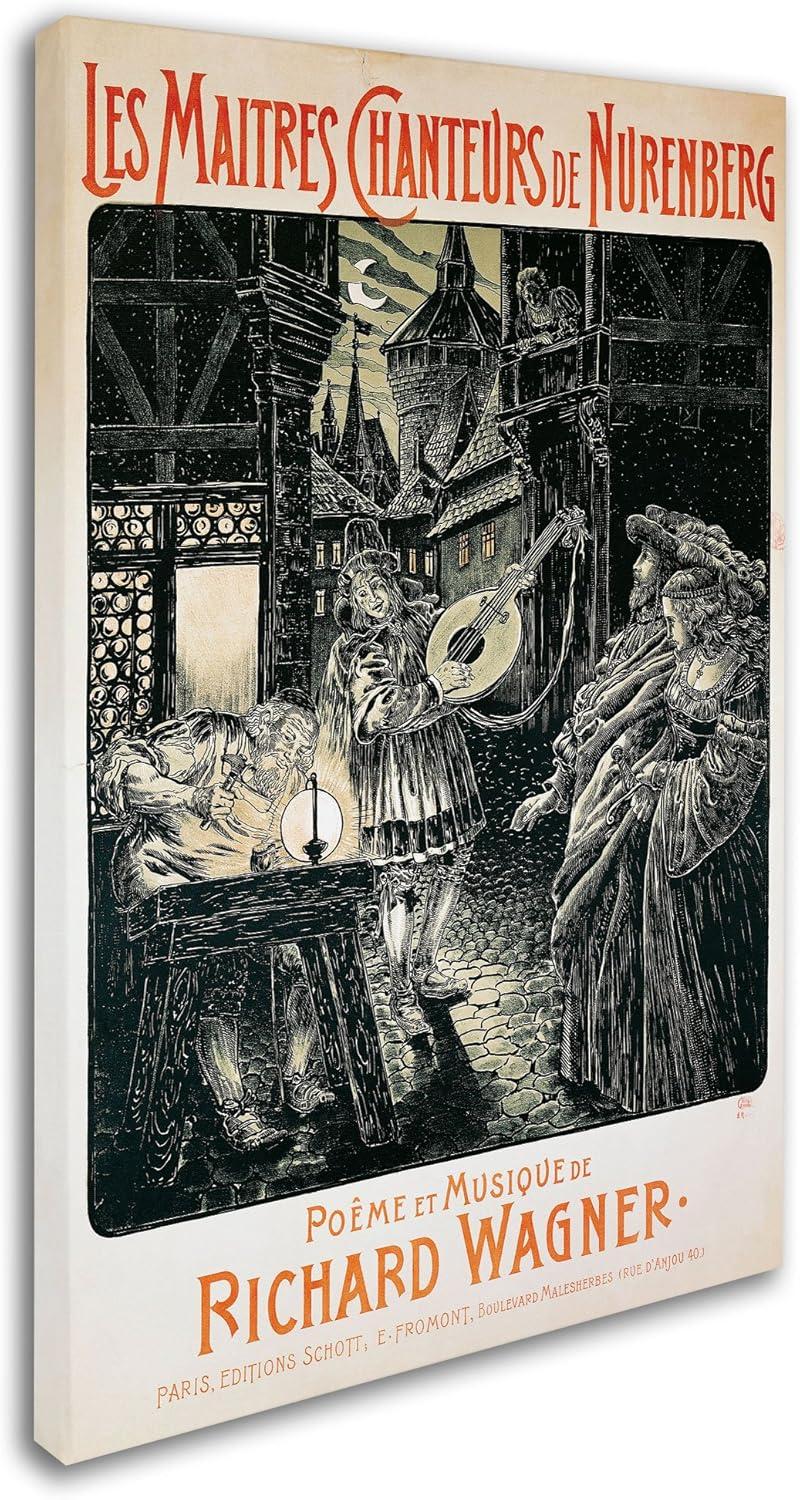 Trademark Fine Art " The Mastersingers Of Nuremberg " by Richard Wagner