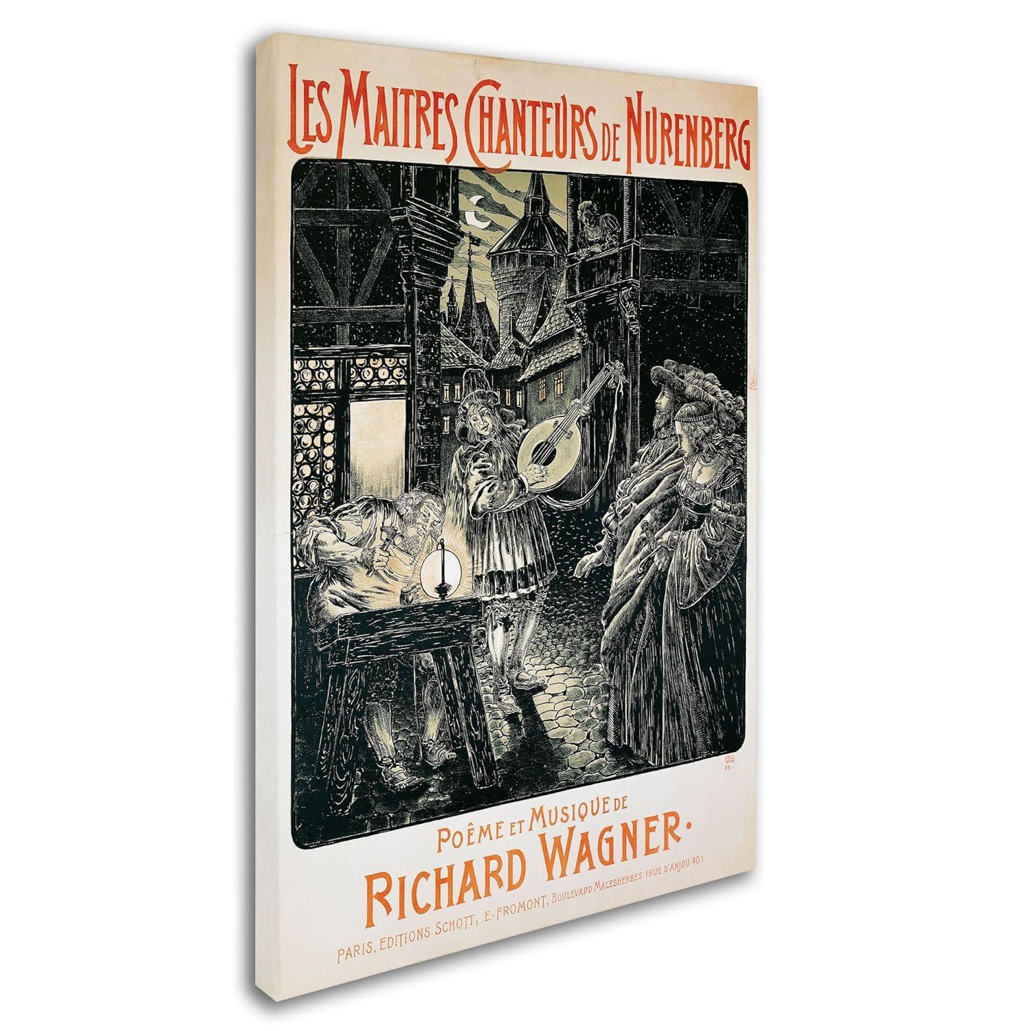 Trademark Fine Art " The Mastersingers Of Nuremberg " by Richard Wagner