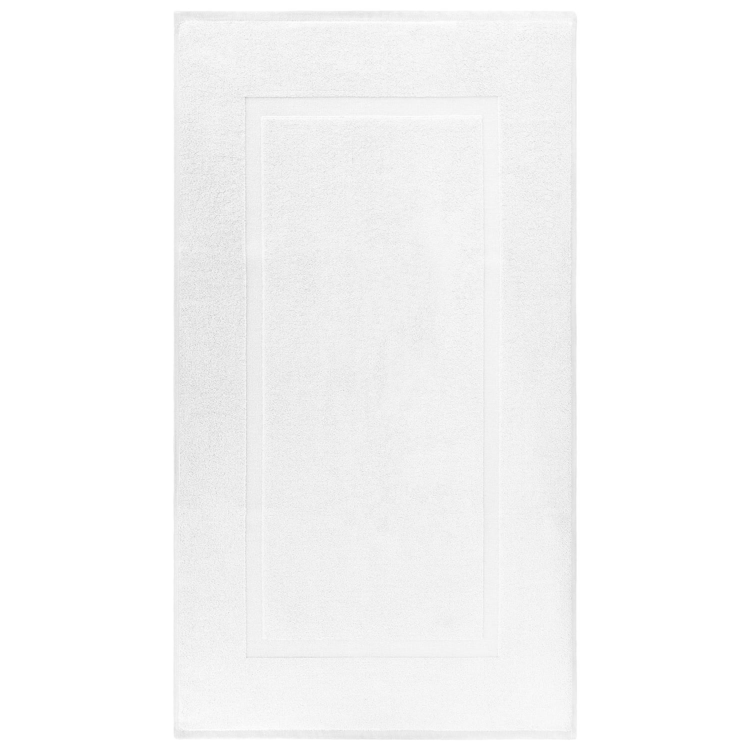 Ebern Designs 100% Cotton Bathmats for Bathroom, 2 Pack Soft Absorbent 20x34 inches Quick Drying Floor Mats