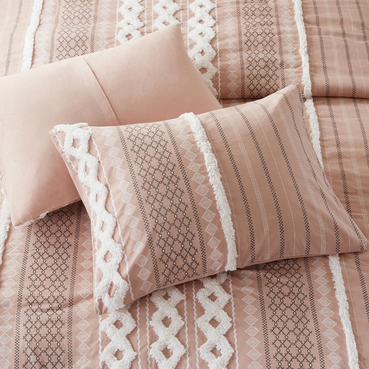 INK+IVY Imani Cotton Printed Duvet Cover Set