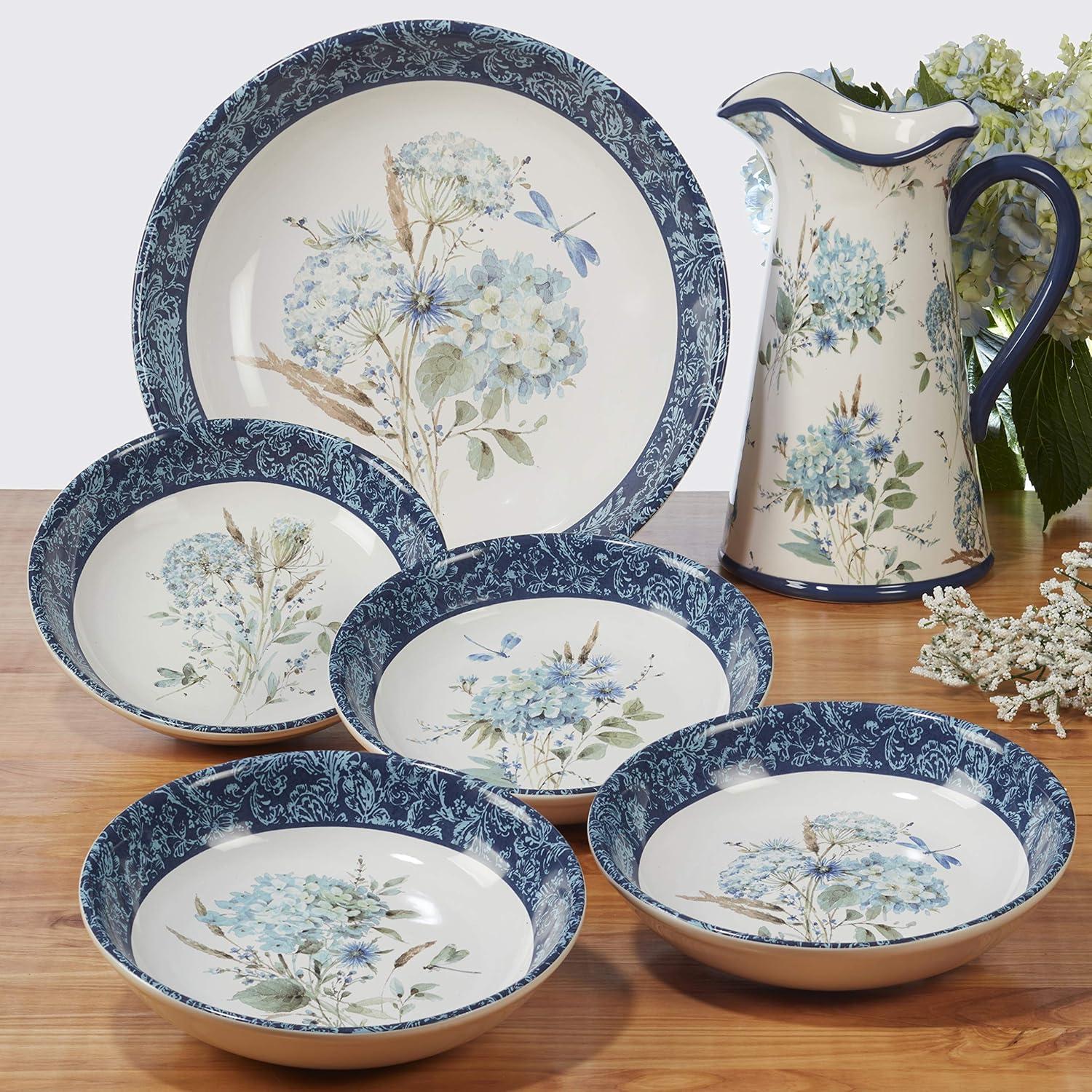 Certified International Bohemian Blue 16Pc Dinnerware Set