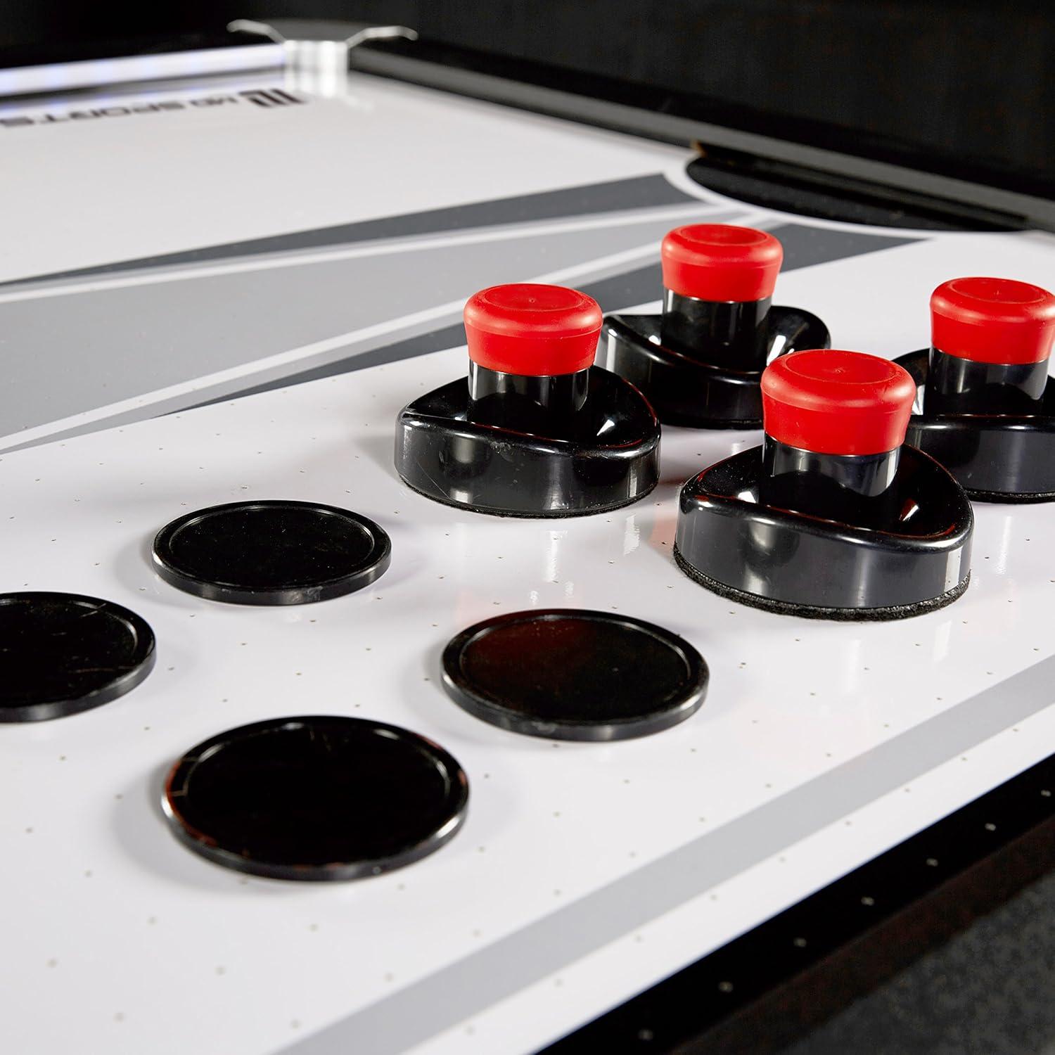 MD Sports 60" 2 -Player Air Hockey Table with Digital Scoreboard and Lights