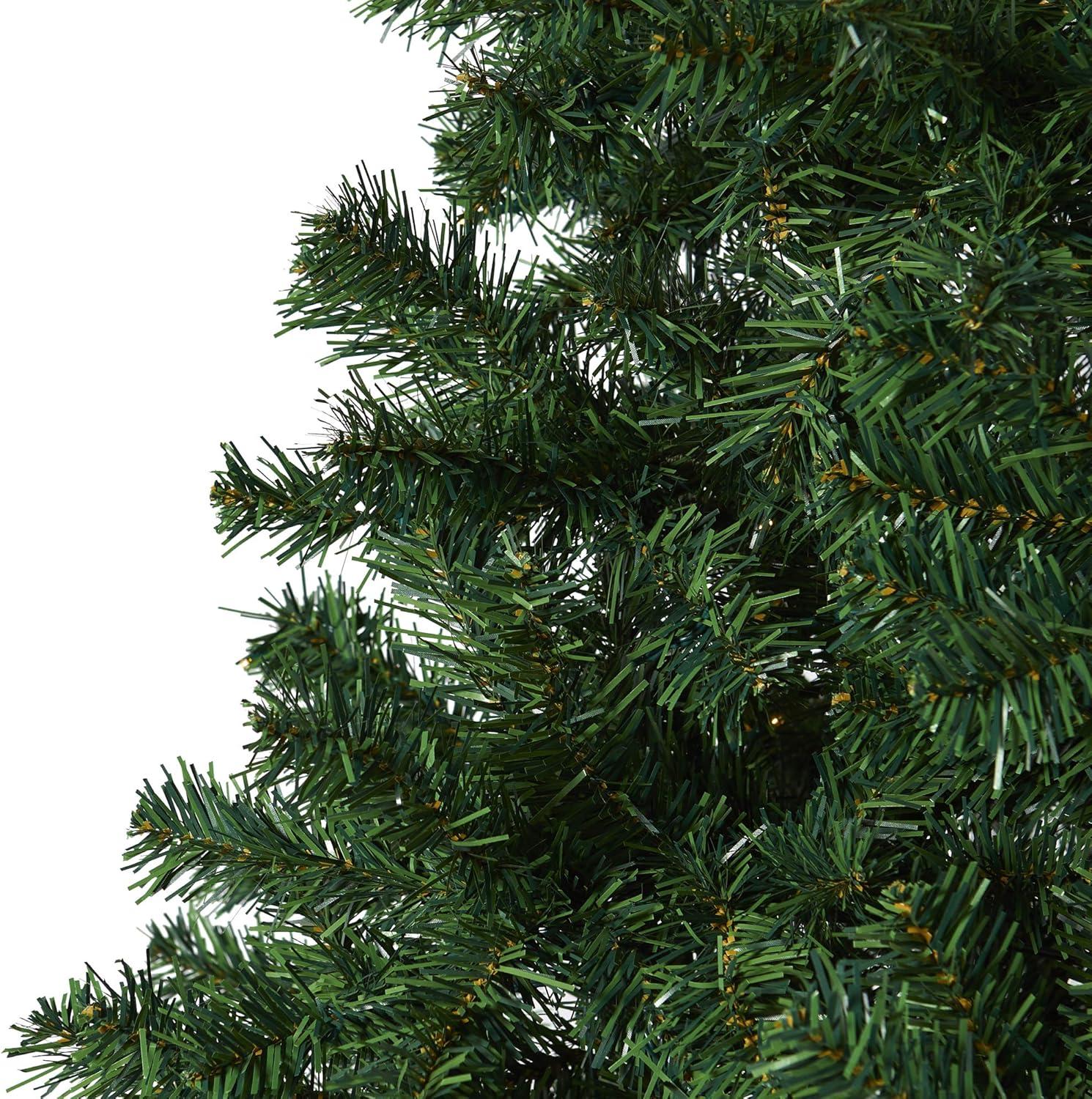 Nearly Natural 8' Green Northern Tip Pine Artificial Christmas Tree