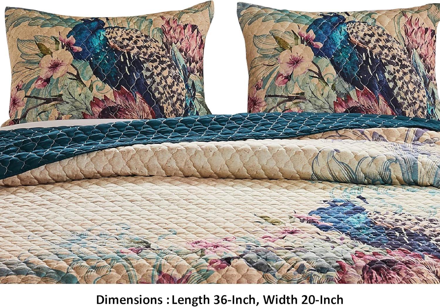 Benjara Microfiber Lumbar Rectangular Pillow Cover & Insert