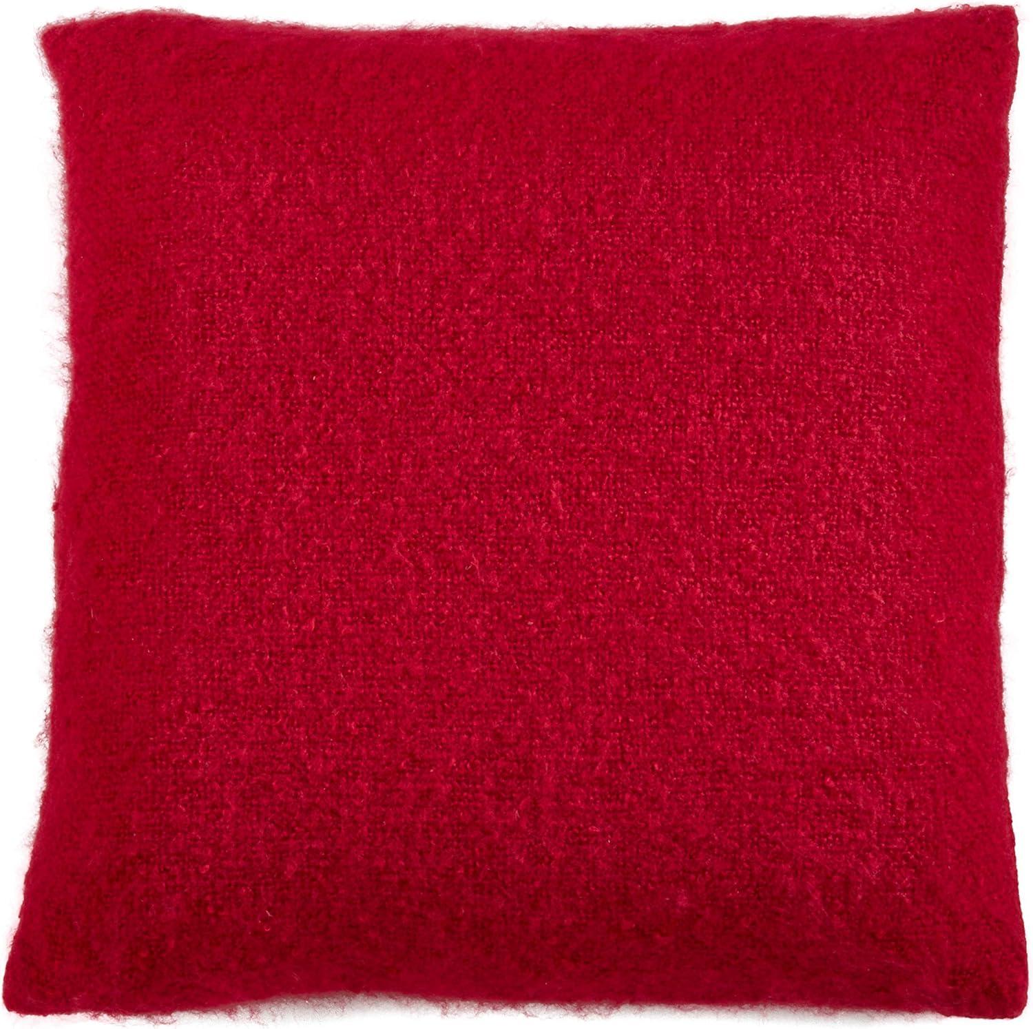 Faux Mohair Throw Pillow Cover - Saro Lifestyle