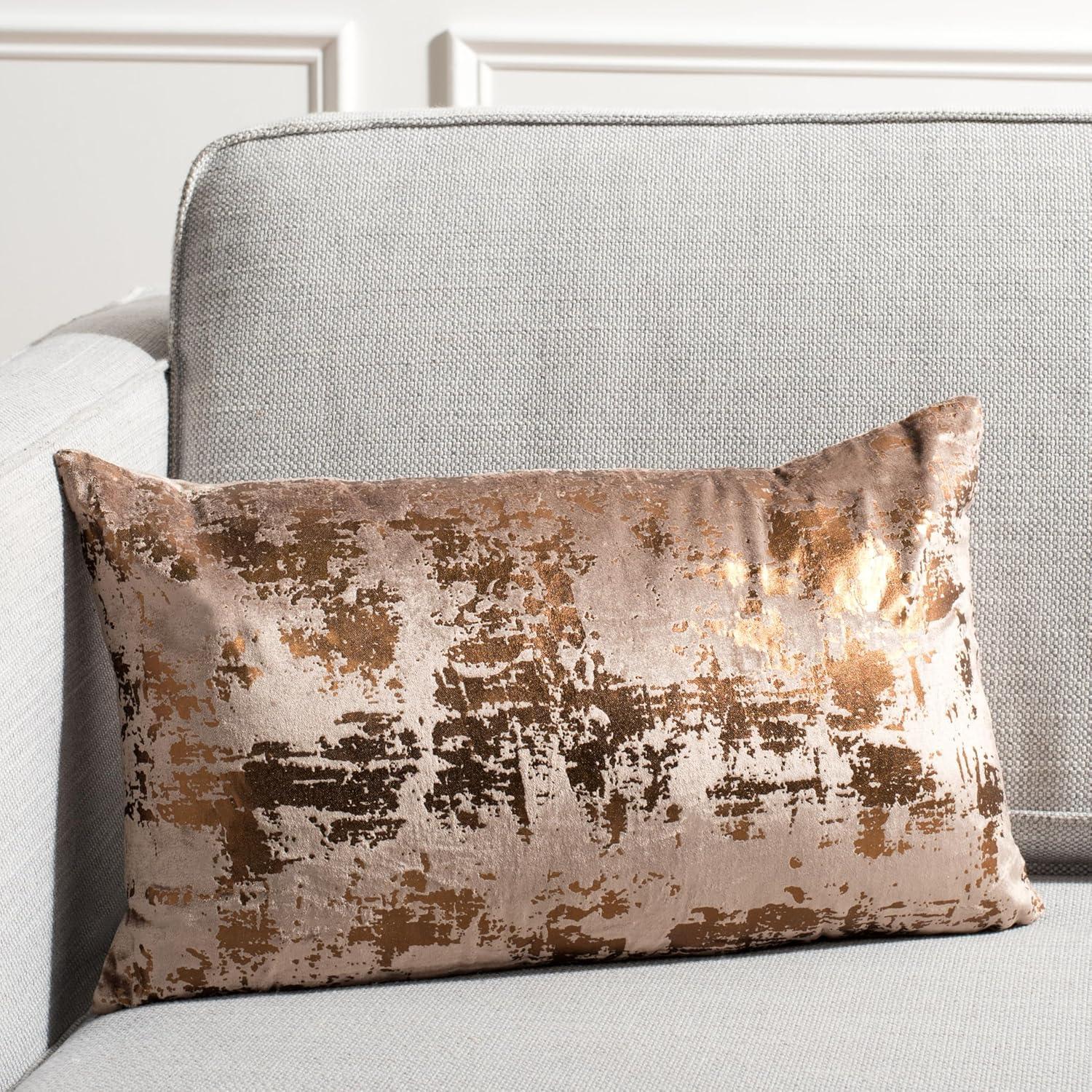 Edmee Metallic Pillow - Safavieh