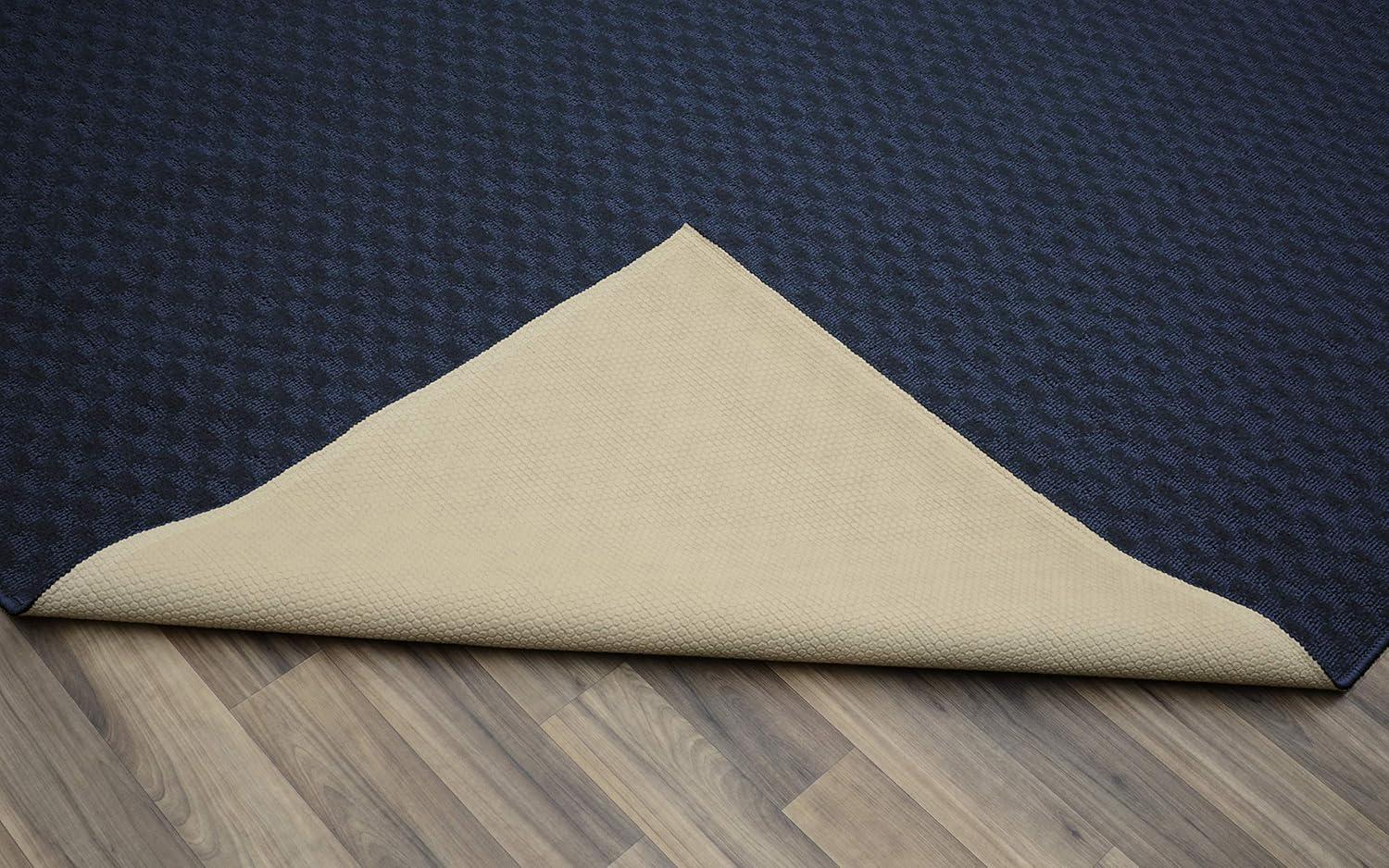 Garland Rug Medallion Navy Indoor Area Rug, 9' x 12'