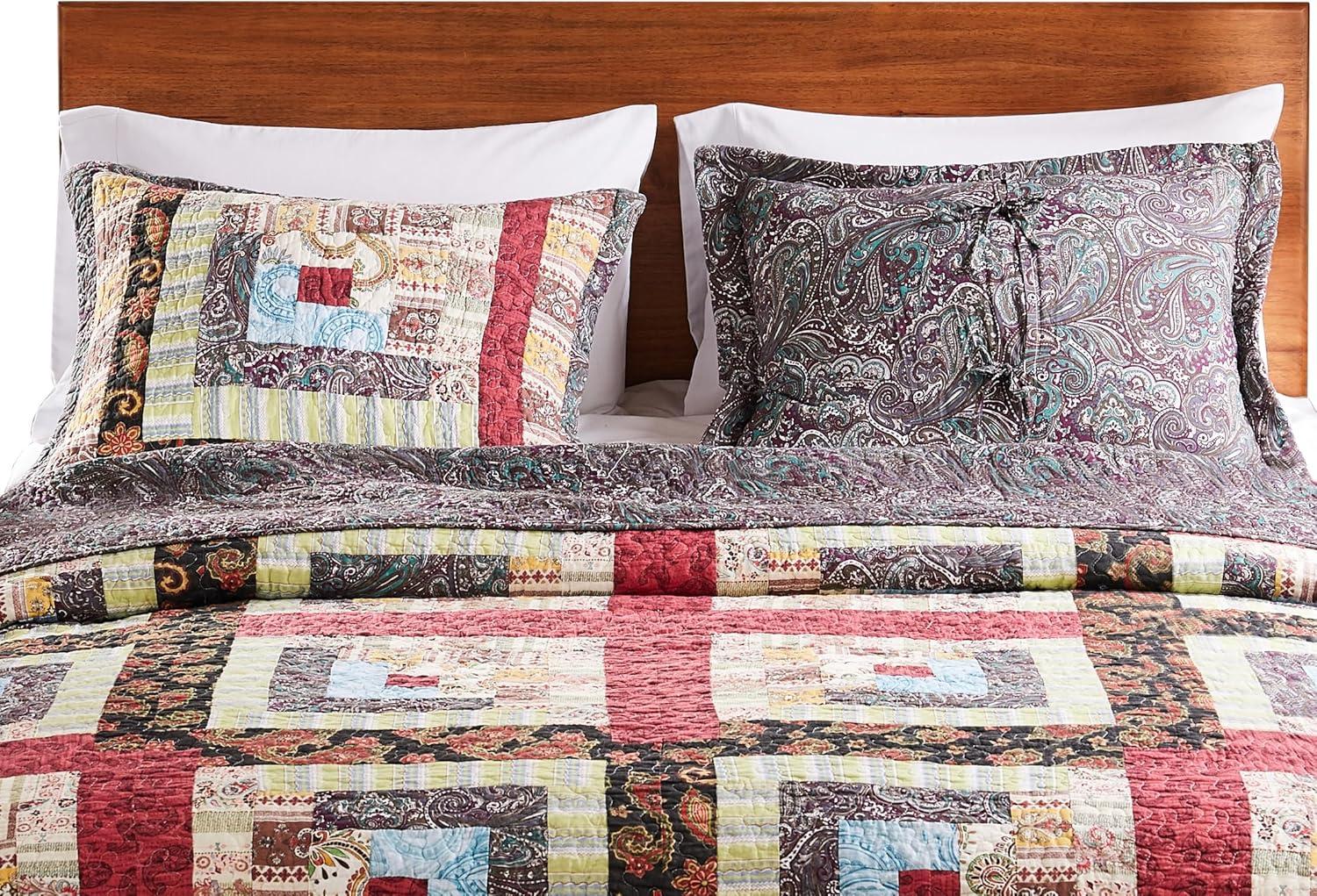 Colorado Lodge Reversible Sham Standard 20" x 26" Multicolor by Greenland Home Fashion