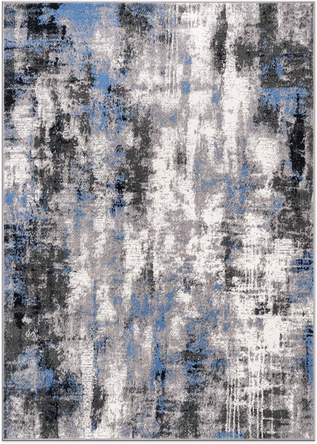 World Rug Gallery Tralee Modern Abstract Area Rug