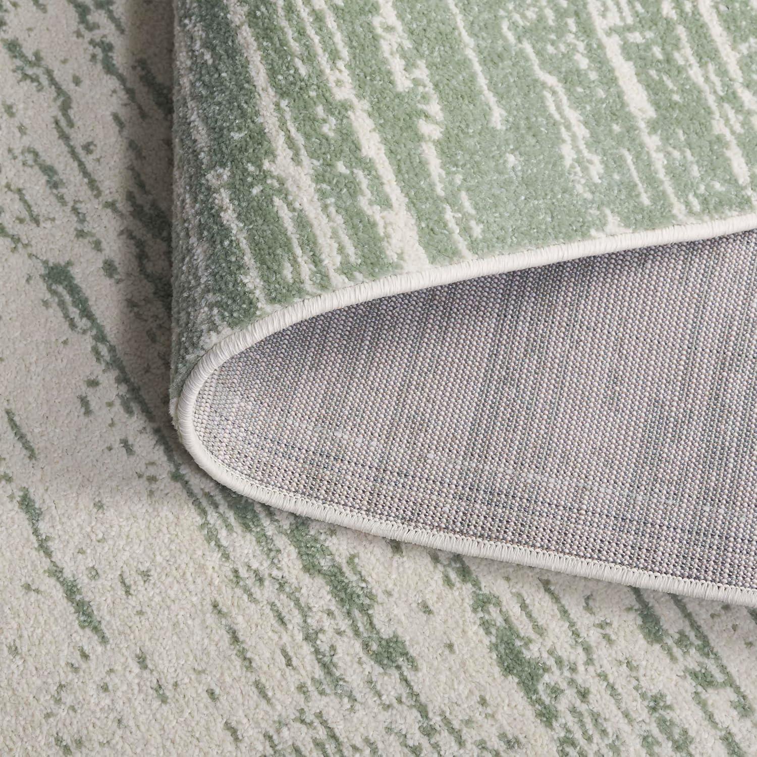 SAFAVIEH Adirondack Esmond Abstract Area Rug, Sage/Ivory, 8' x 10'
