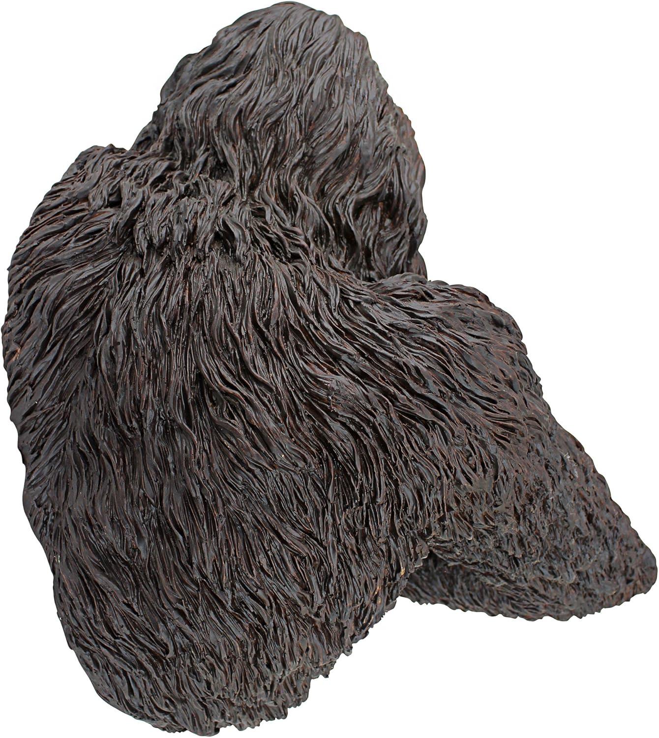 Design Toscano Bigfoot, The Bashful Yeti Tree Sculpture - Multicolored