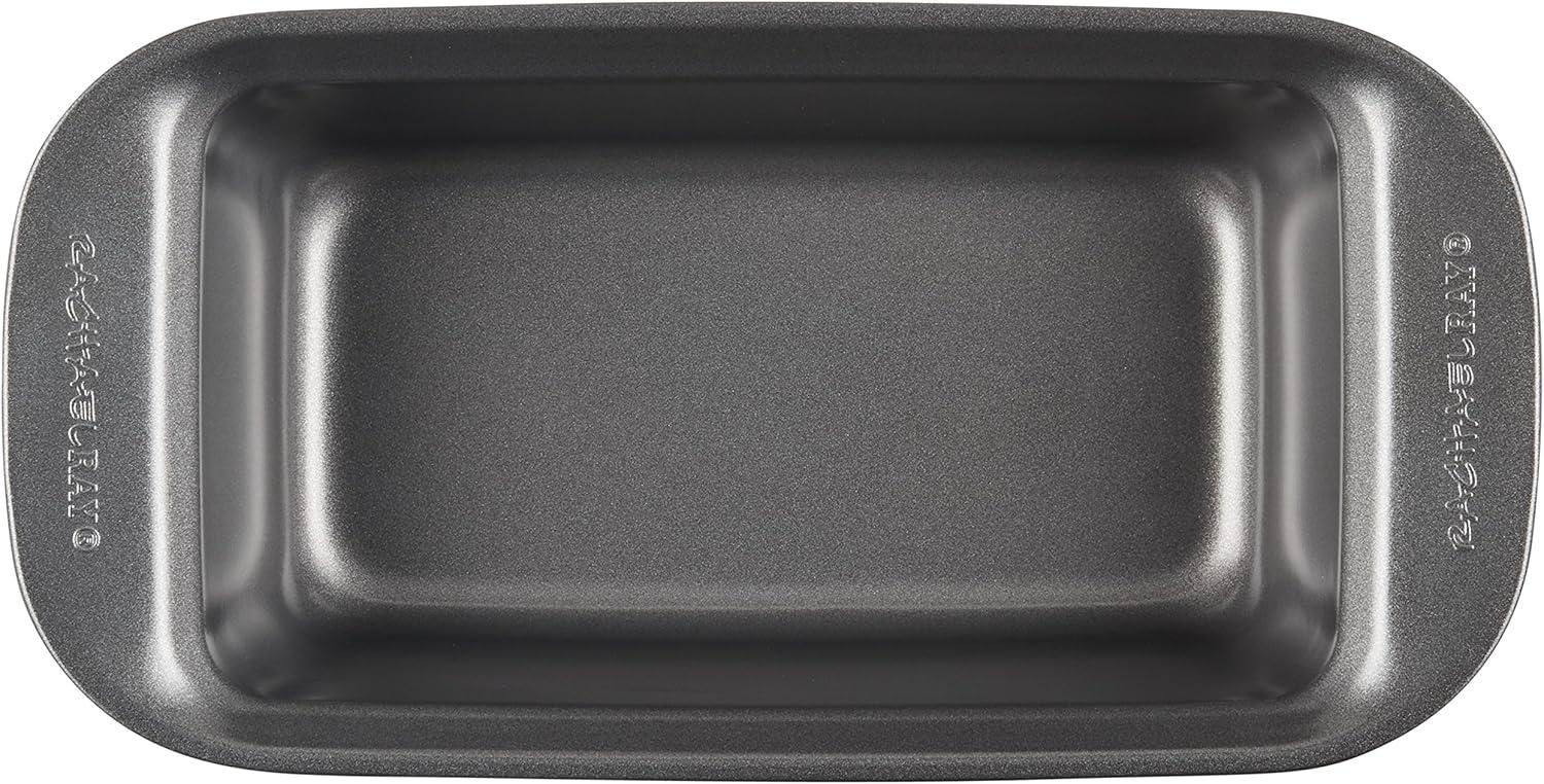 Silver Nonstick Steel Bread and Meatloaf Pan with Insert