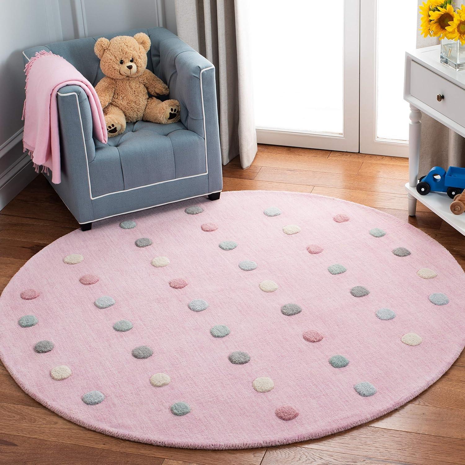 Safavieh Kids SFK803 Hand Loomed Area Rug  - Safavieh