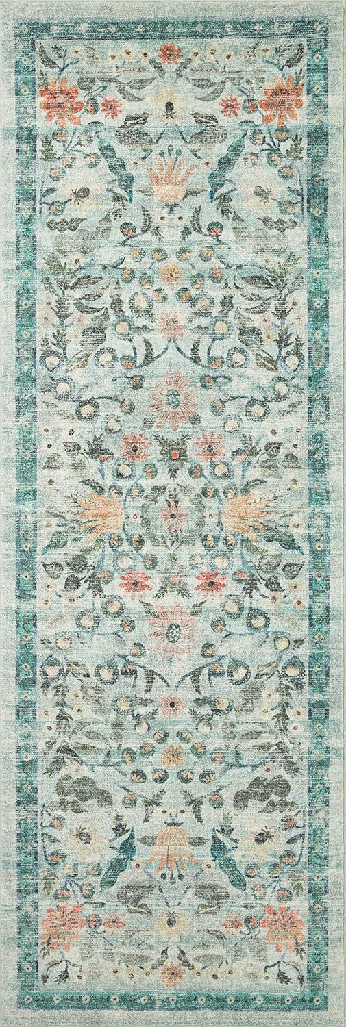 Rifle Paper Co. x Loloi Courtyard Sage Area Rug feat. CloudPile