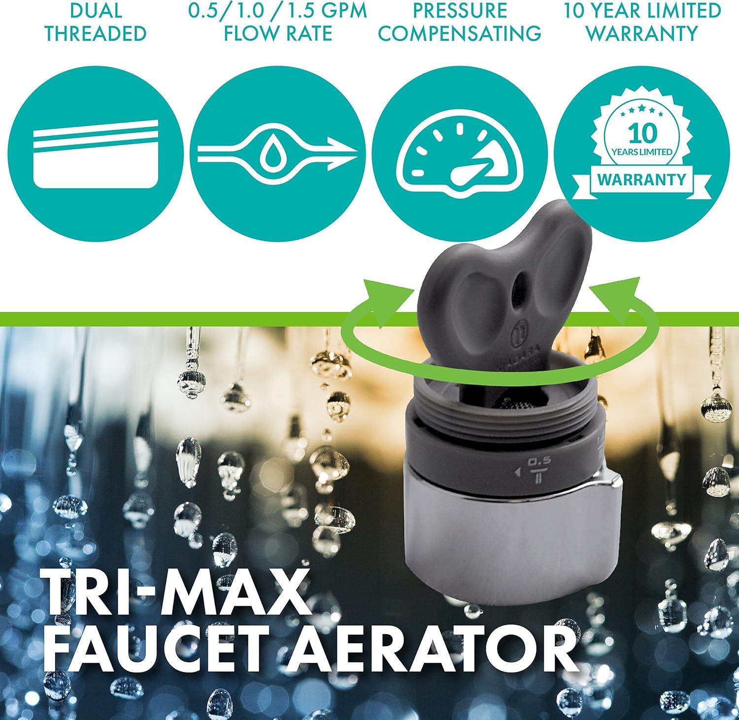 Niagara Conservation Trimax Aerator Needle Spray