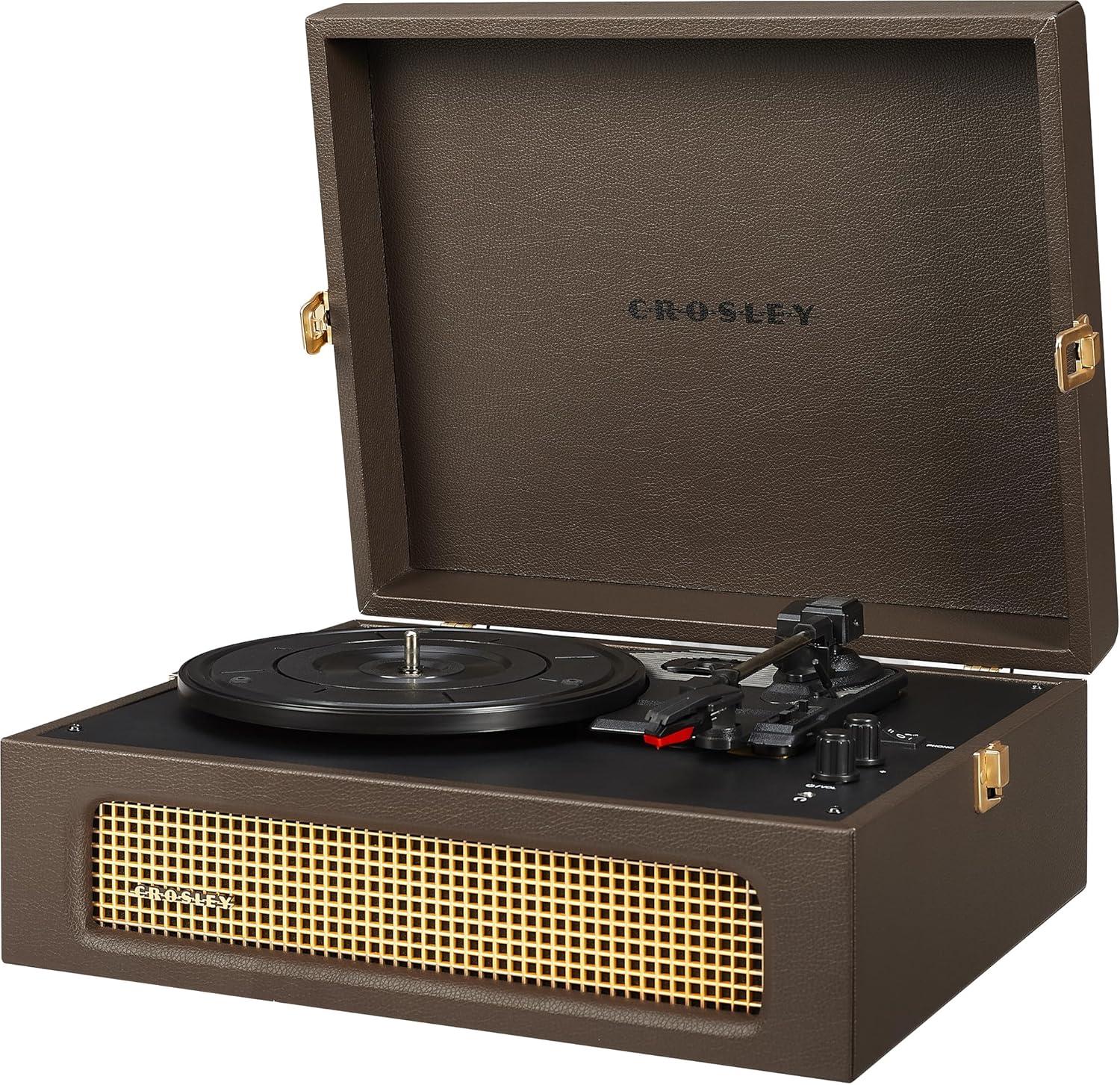 Crosley Voyager Record Player - Cocoa