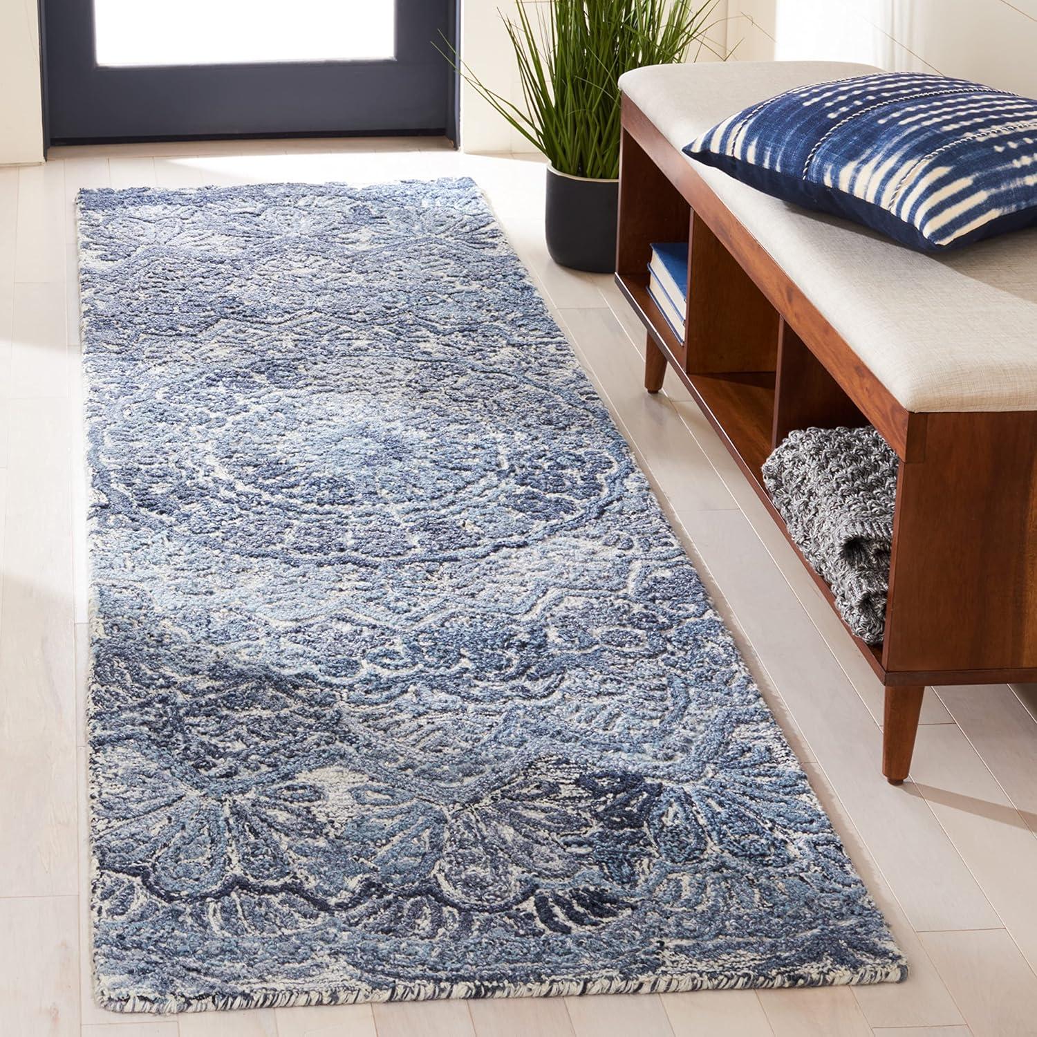 Marquee MRQ110 Hand Tufted Indoor Runner Rug - Beige/Ivory - 2'3"x8' - Safavieh