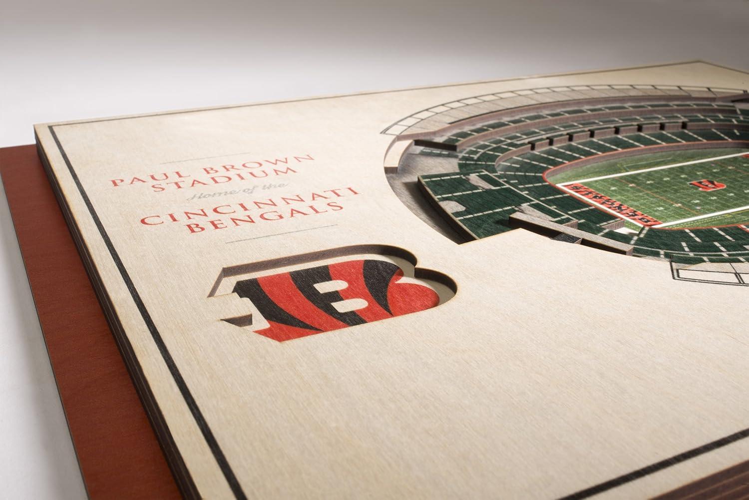 YouTheFan NFL 5-Layer Stadiumview Wall Art