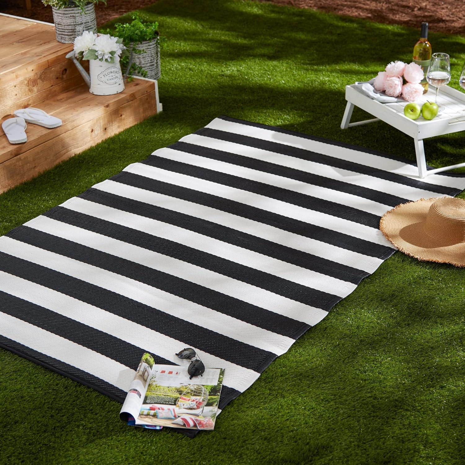Highland Dunes Bitner Striped Rug