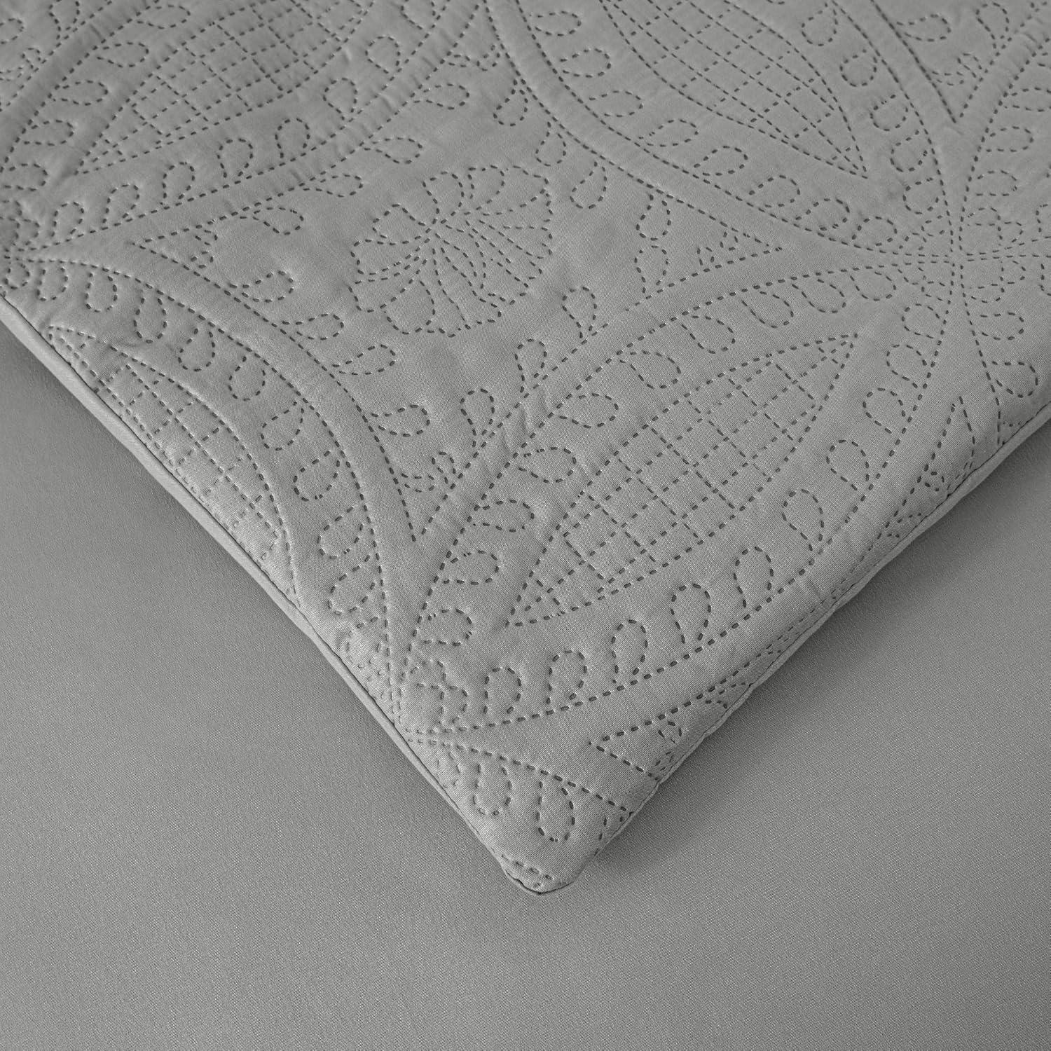 Chezmoi Collection Liam Microfiber 7 Piece Bed in a Bag Comforter Set