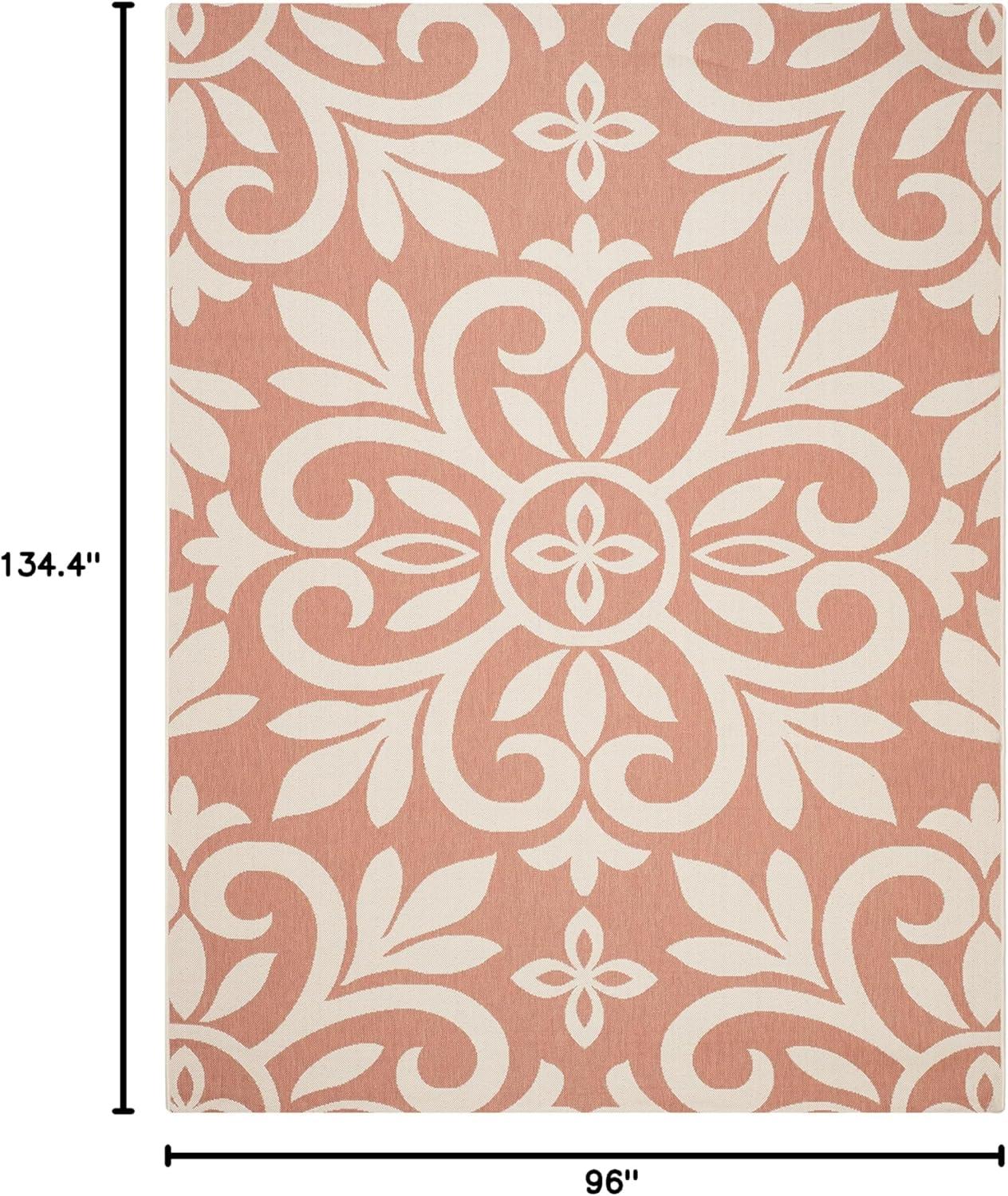 Martha Stewart Bloomfield - MSR4229 - Indoor Power Loomed Area Rugs - Cinnamon Stick - 8'x11'2"