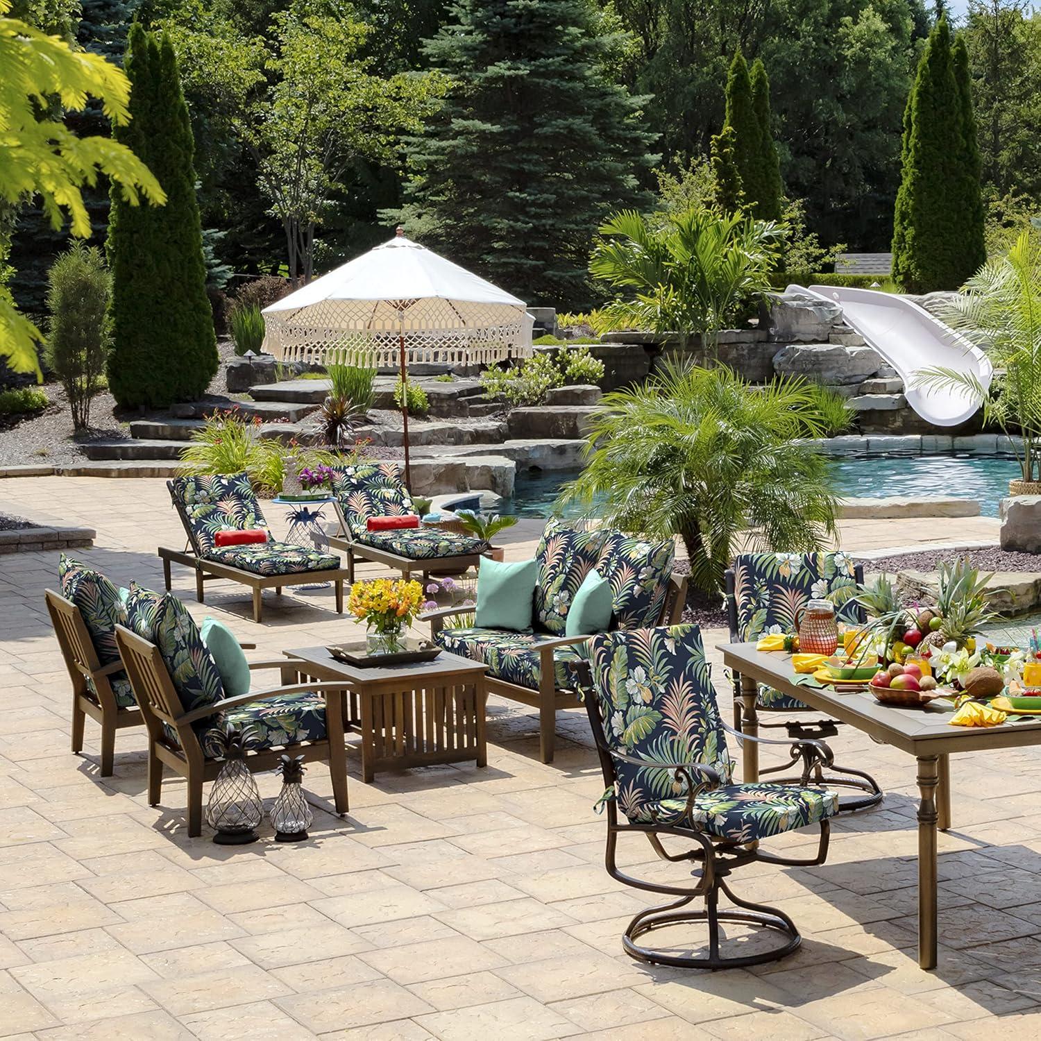 ARDEN ARDEN Salome Outdoor Floral Throw Pillow (Set of 2)