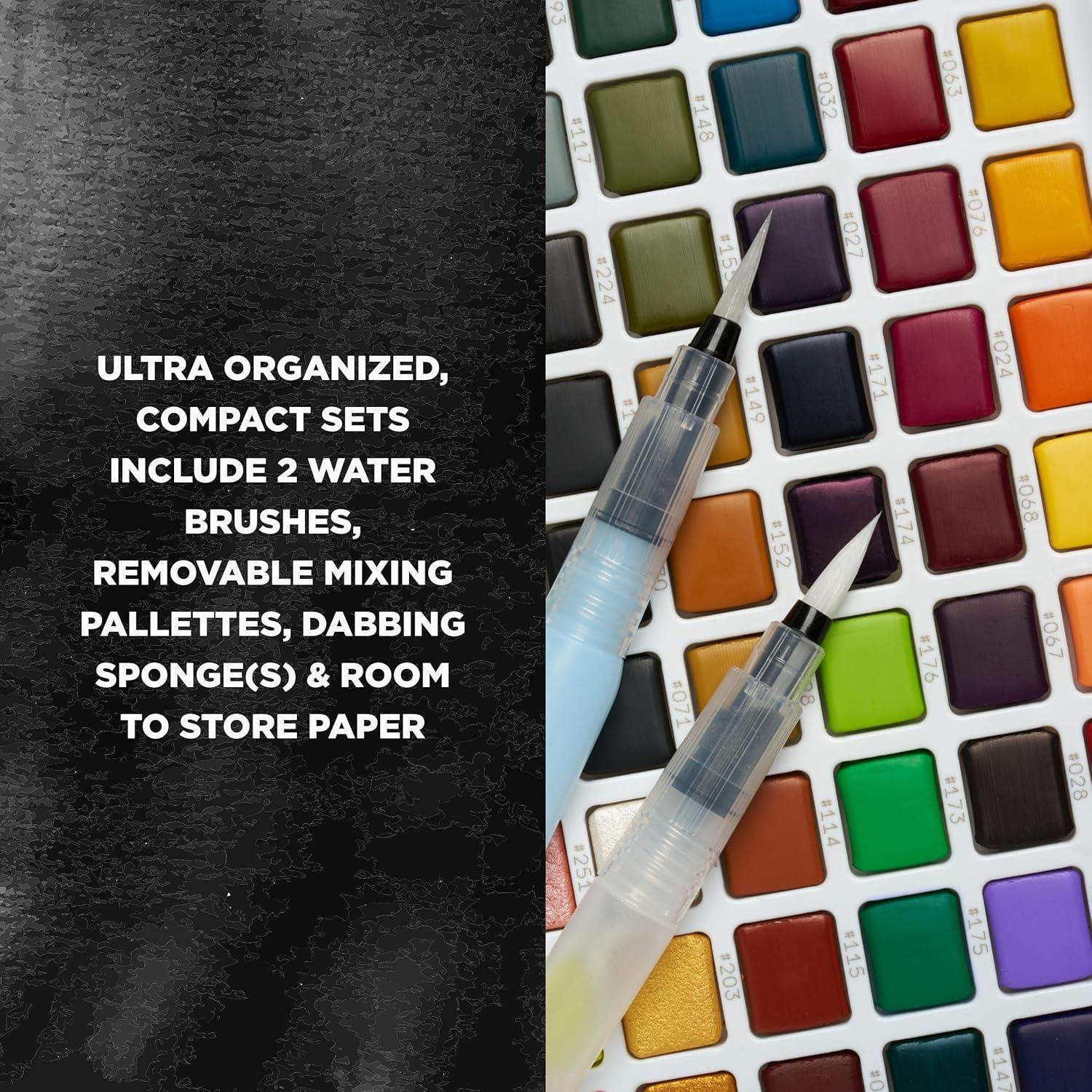 Sakura Koi Watercolors Studio Sketch Box Set, 60-Colors