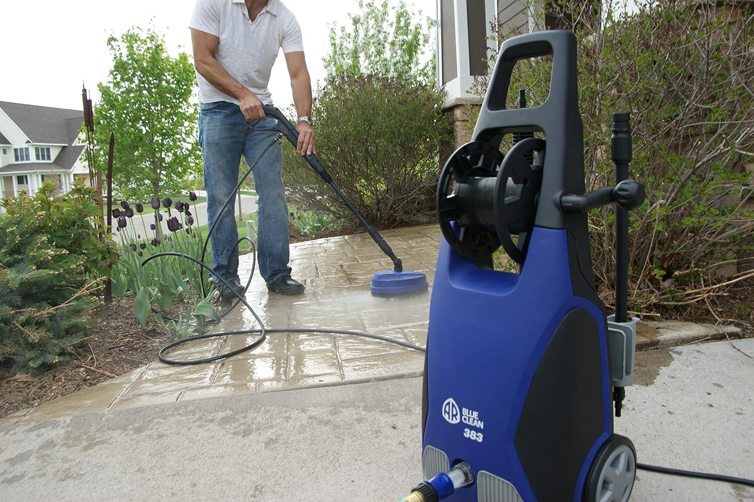 A.R. Blue Clean Pressure Washer,1.8HP,1900psi,120V AR383B