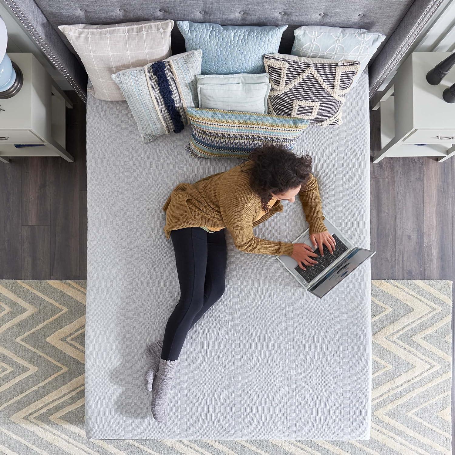 Sealy Essentials 12" Twin Gel Memory Foam Mattress-in-a-Box, Adult