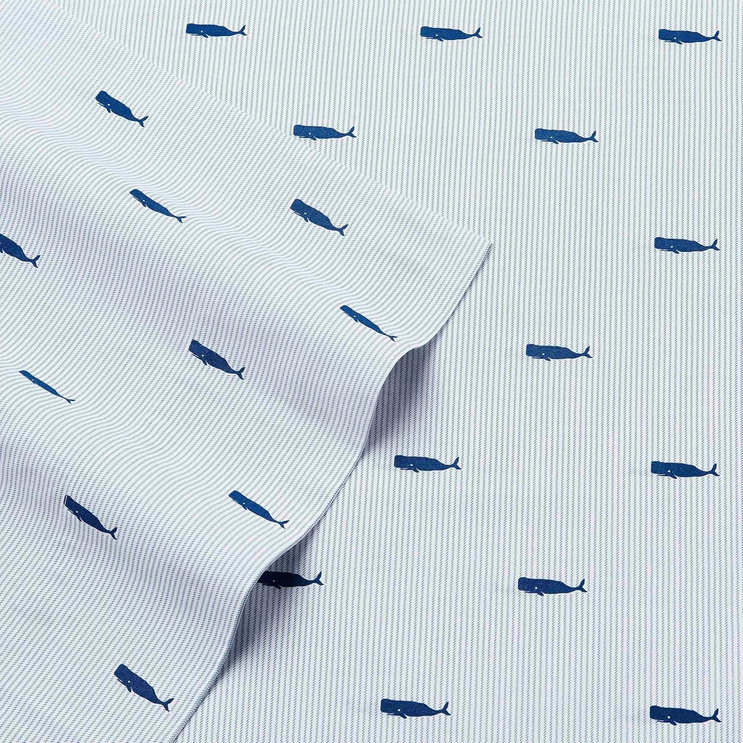 Nautica Printed Cotton Percale Sheet Sets