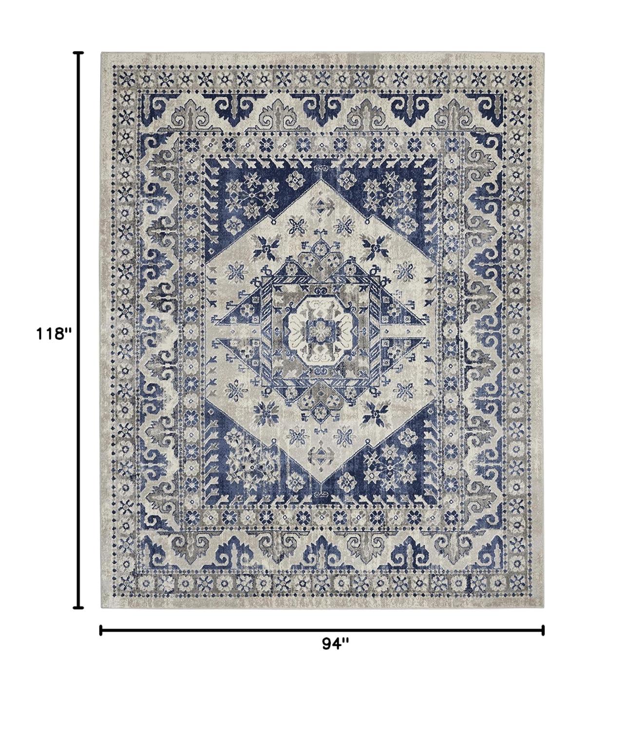 Nourison Cyrus Persian Medallion Indoor Area Rug