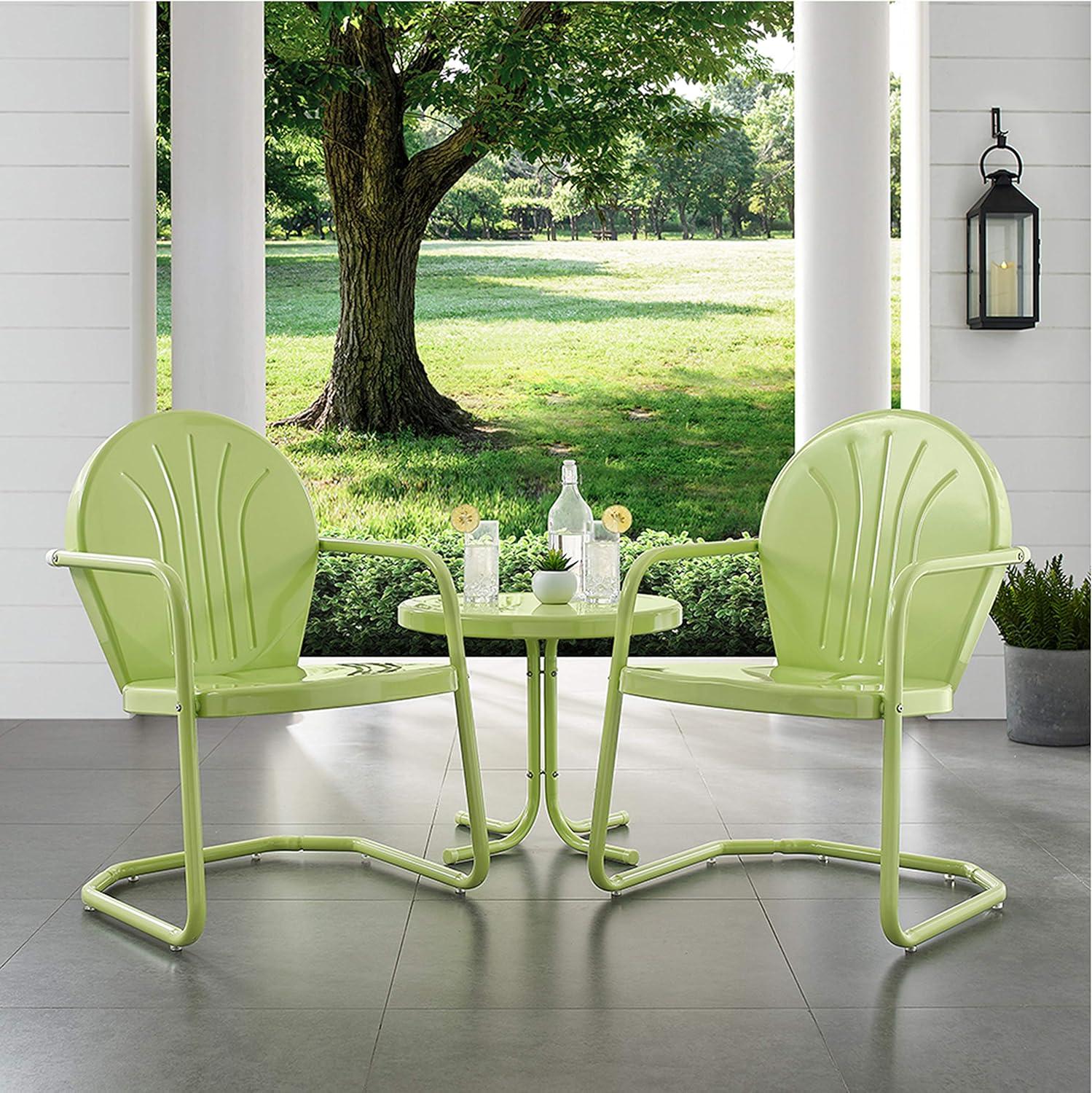 Griffith 3pc Outdoor Conversation Set - Key Lime - Crosley