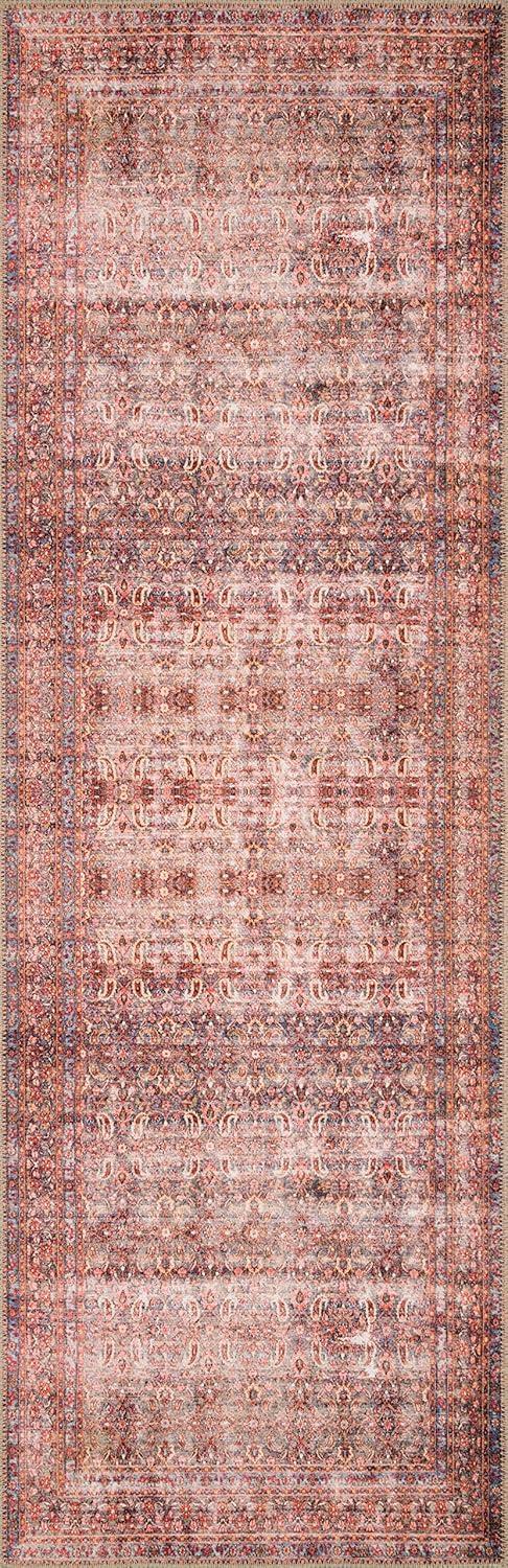 Loloi Loren Collection LQ-05 Eggplant/Crimson 2'-3" x 3'-9" Accent Rug