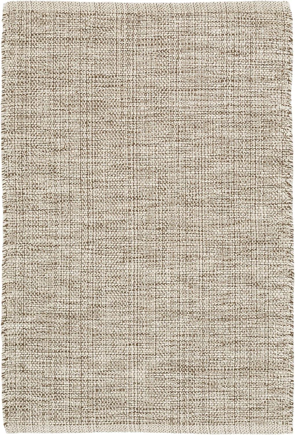 Marled Grey Handwoven Cotton Rug