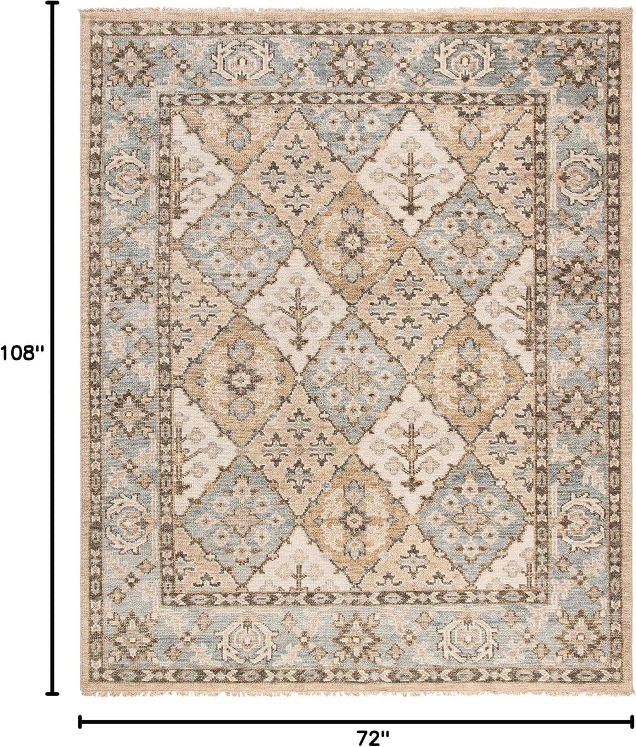 Safavieh Samarkand Hand Knotted Wool Geometric Rug