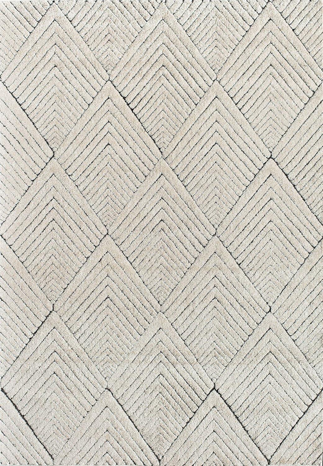 Cadence Contemporary Alabaster Area Rug