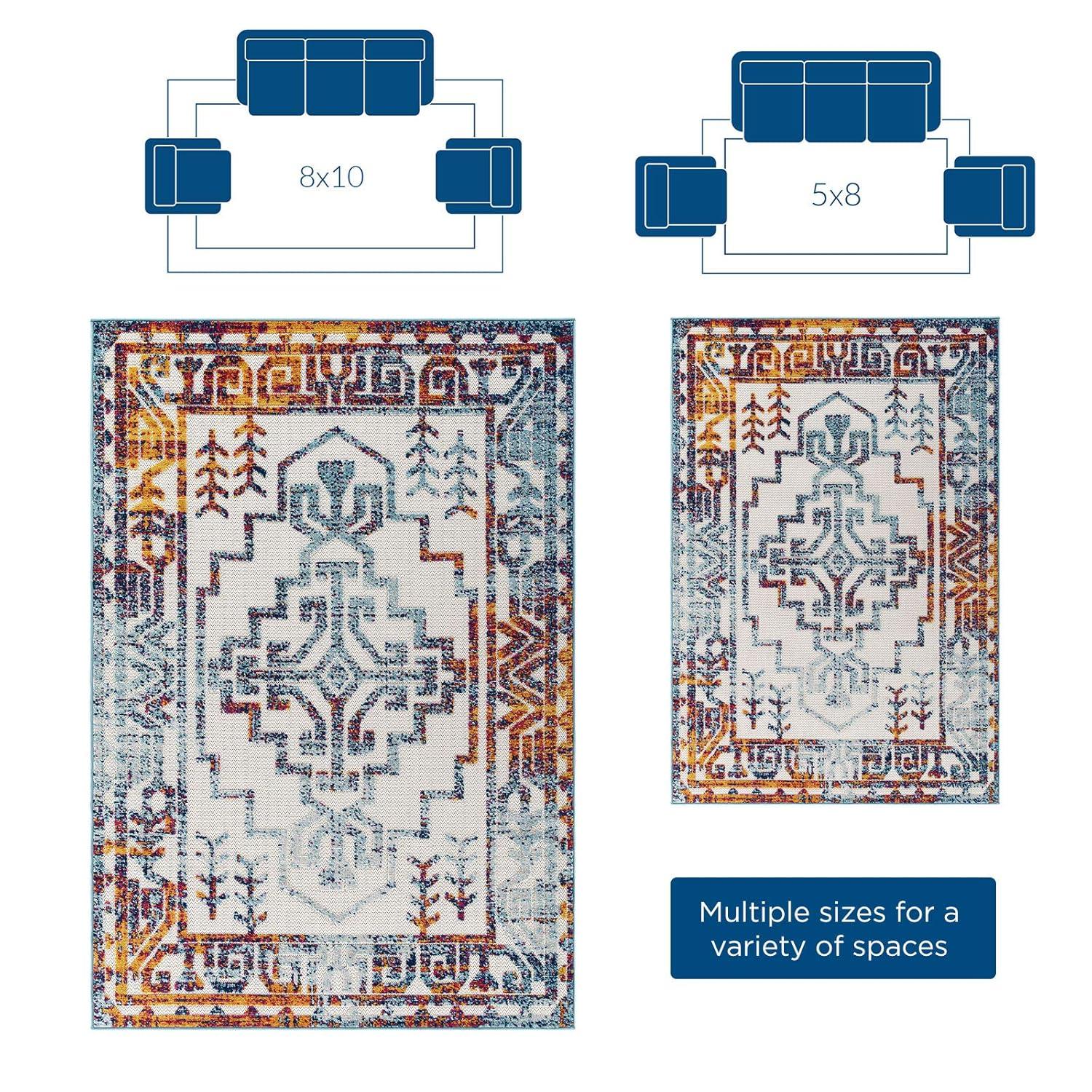 Modway Modway Reflect Nyssa Geometric Southwestern Indoor and Outdoor Area Rug