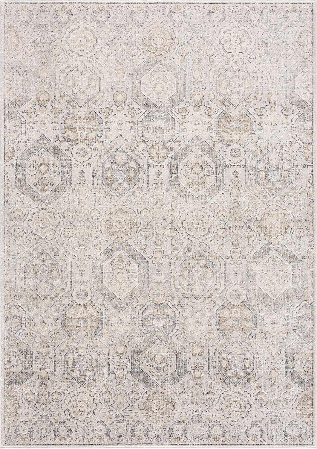 Hauteloom Rectangle Area Rug   Charcoal