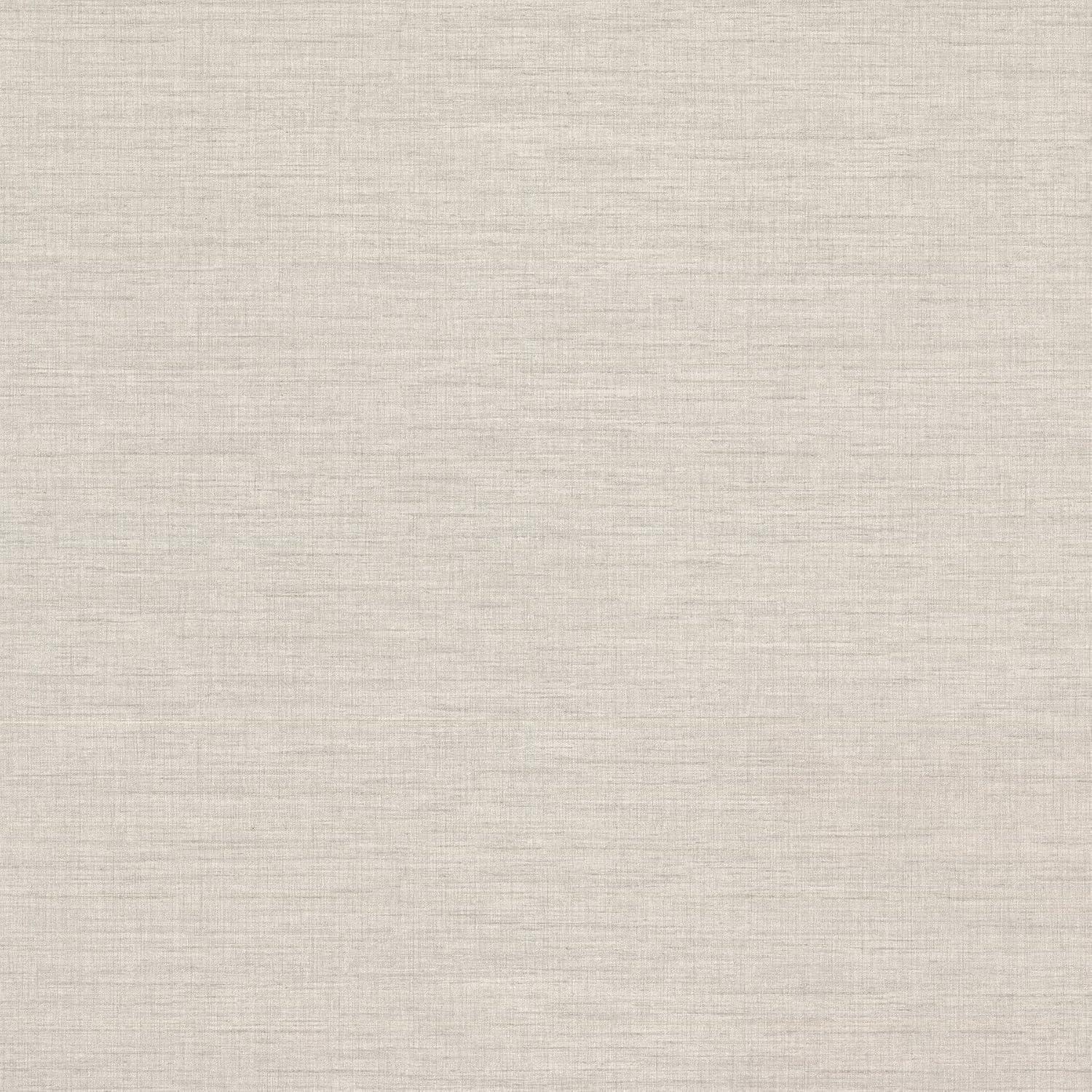 Essence Cream Linen Texture Non-Pasted Washable Wallpaper