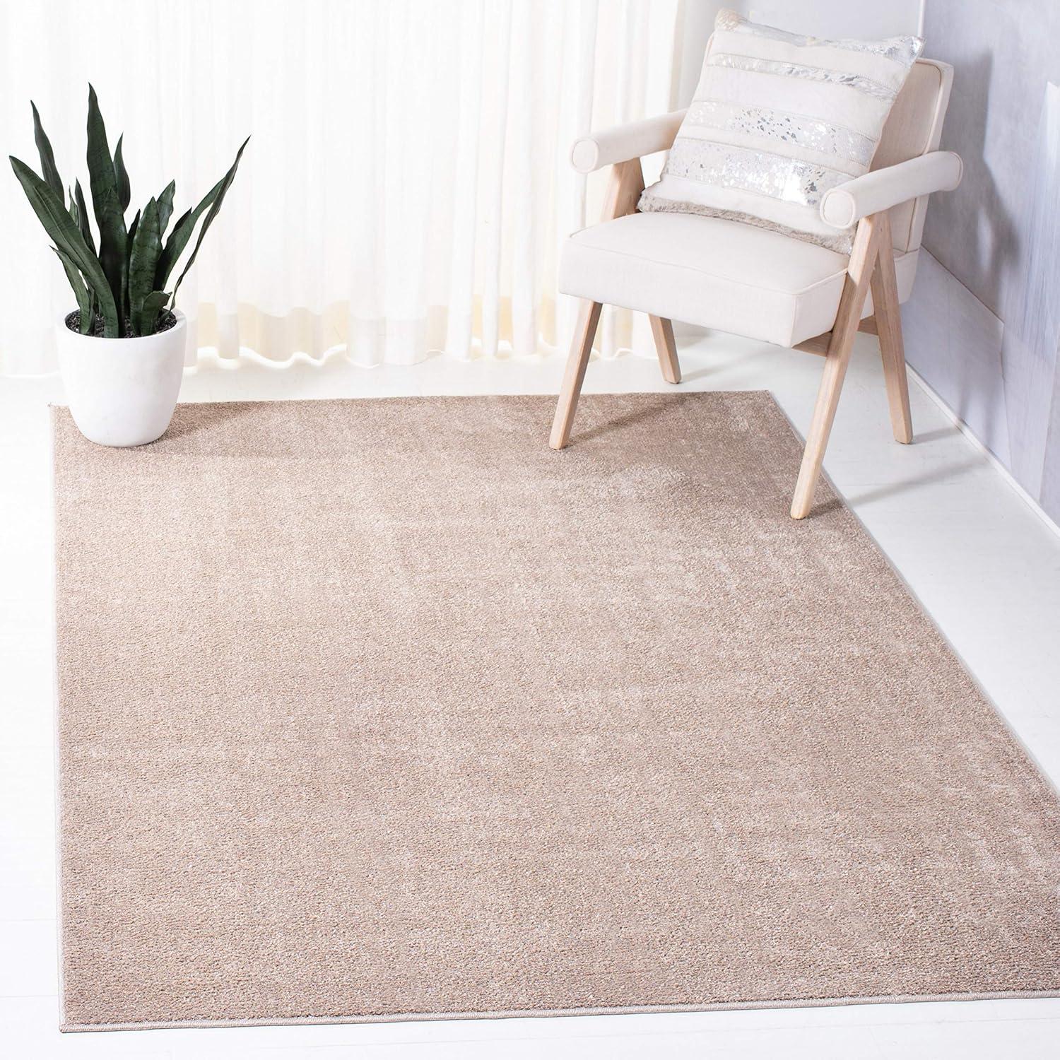 Non-Slip NSD120 Power Loomed Area Rug - Taupe - 3'3"x5'3" - Safavieh.