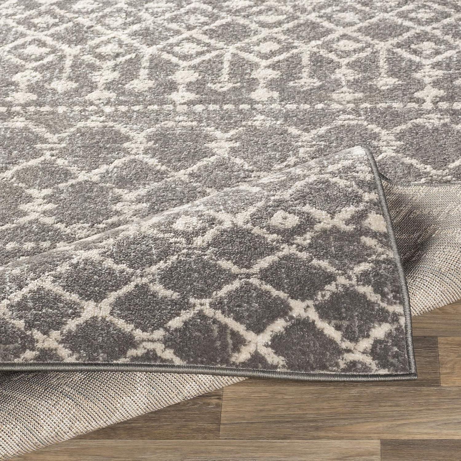 Livabliss Chester Global Bohemian Area Rug,5'3" x 7'3",Medium Grey