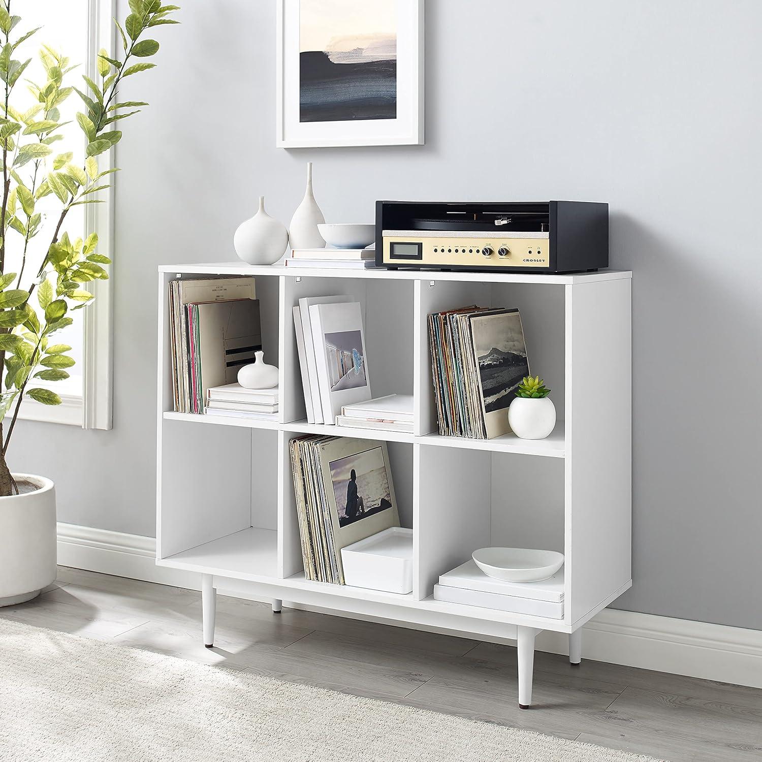 35.88" Liam 6 Cube Bookcase - Crosley