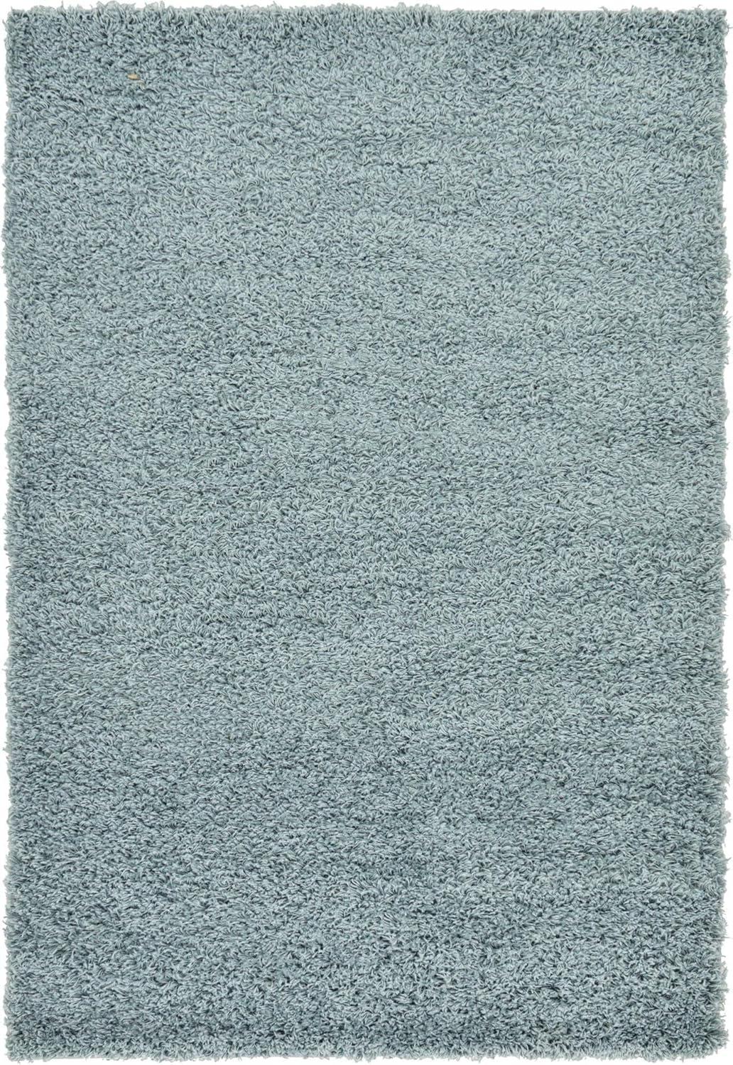 Unique Loom Solid Shag Solid Indoor Woven Area Rug