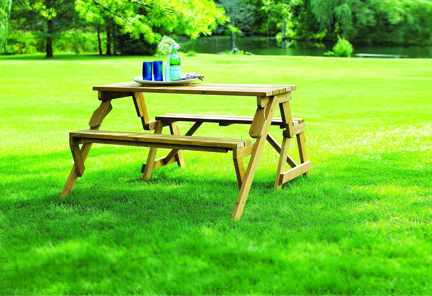 Interchangeable Picnic Table / Garden Bench