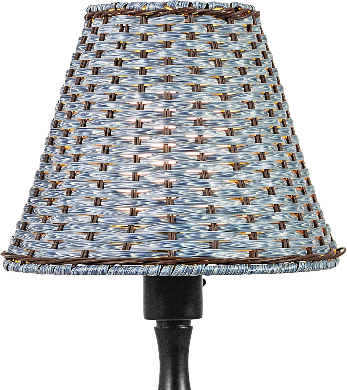 River of Goods 29.75"H Ayla Plastic & Metal Outdoor Table Lamp - River Of Goods